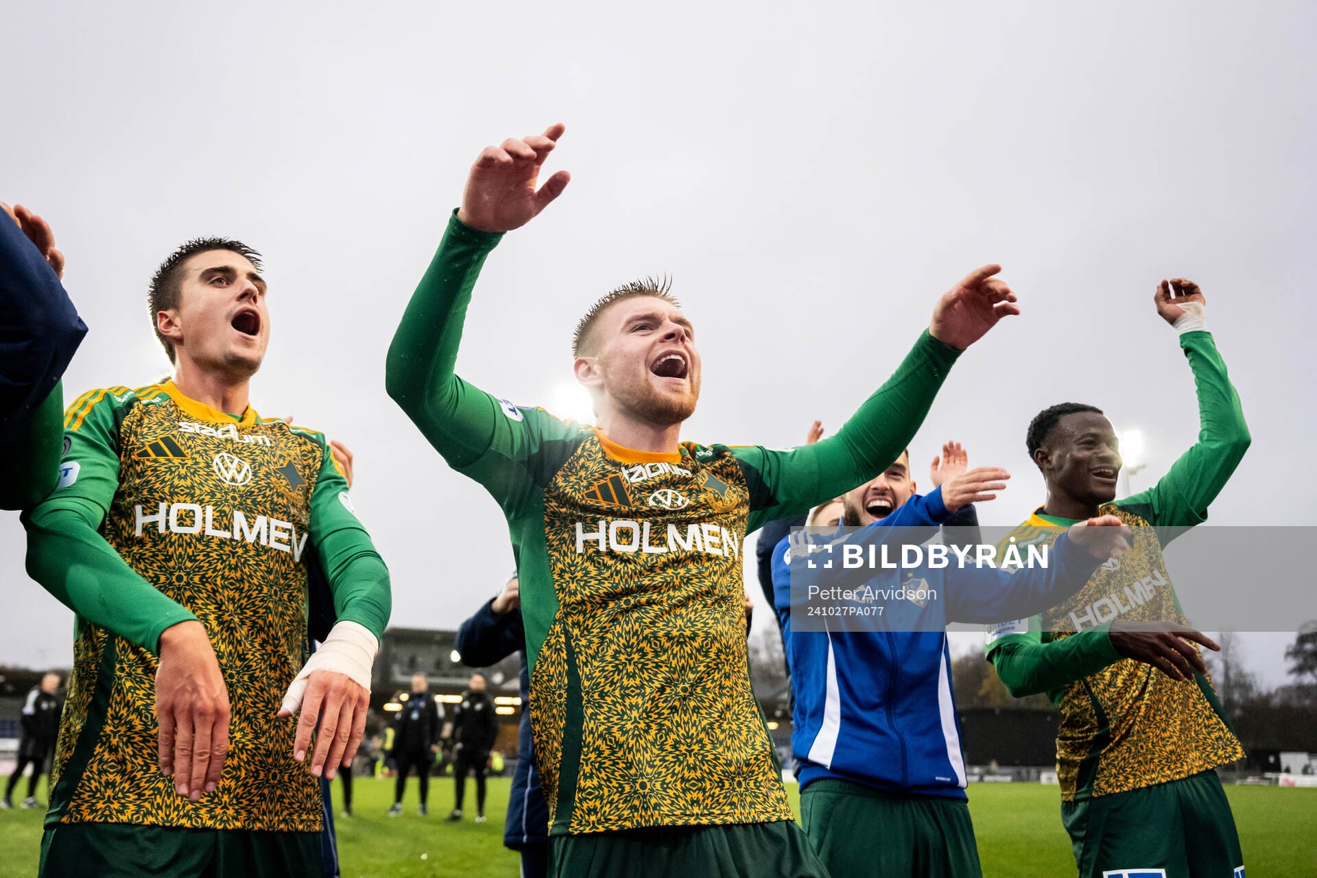 IFK Norrköpings Dino Salihovic (m) jublar