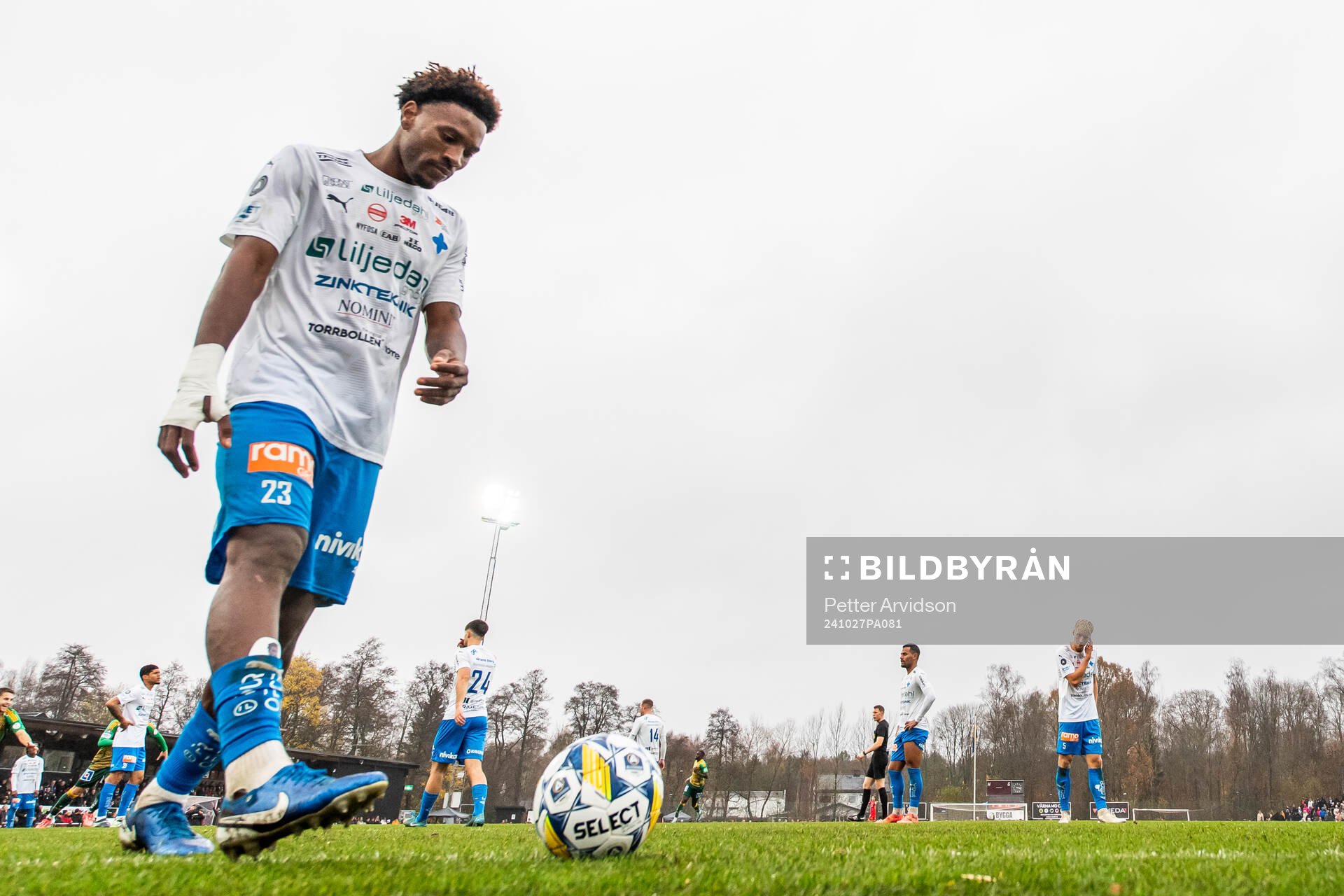 Värnamos Samuel Kotto deppar