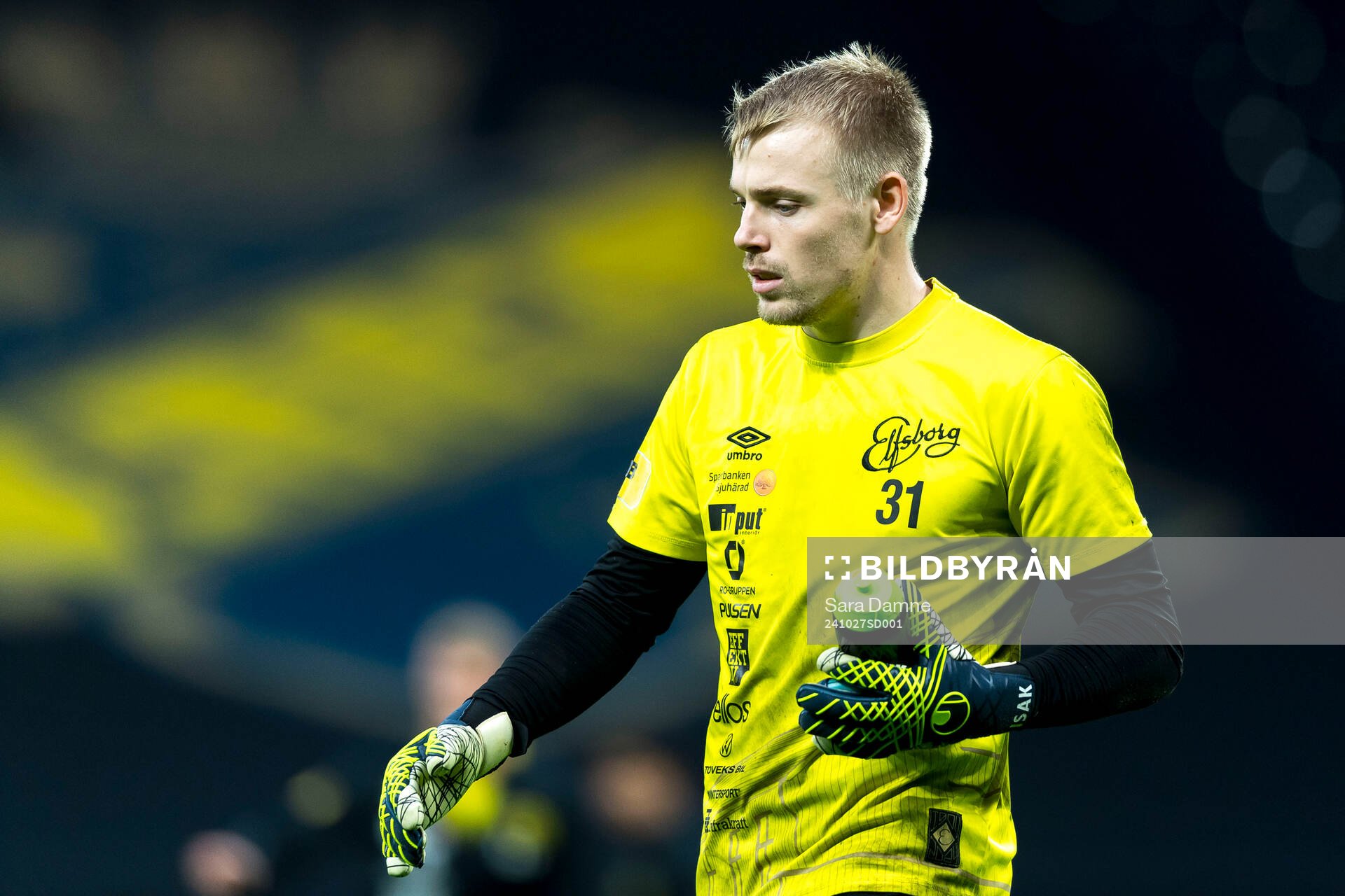 Elfsborgs målvakt Isak Pettersson