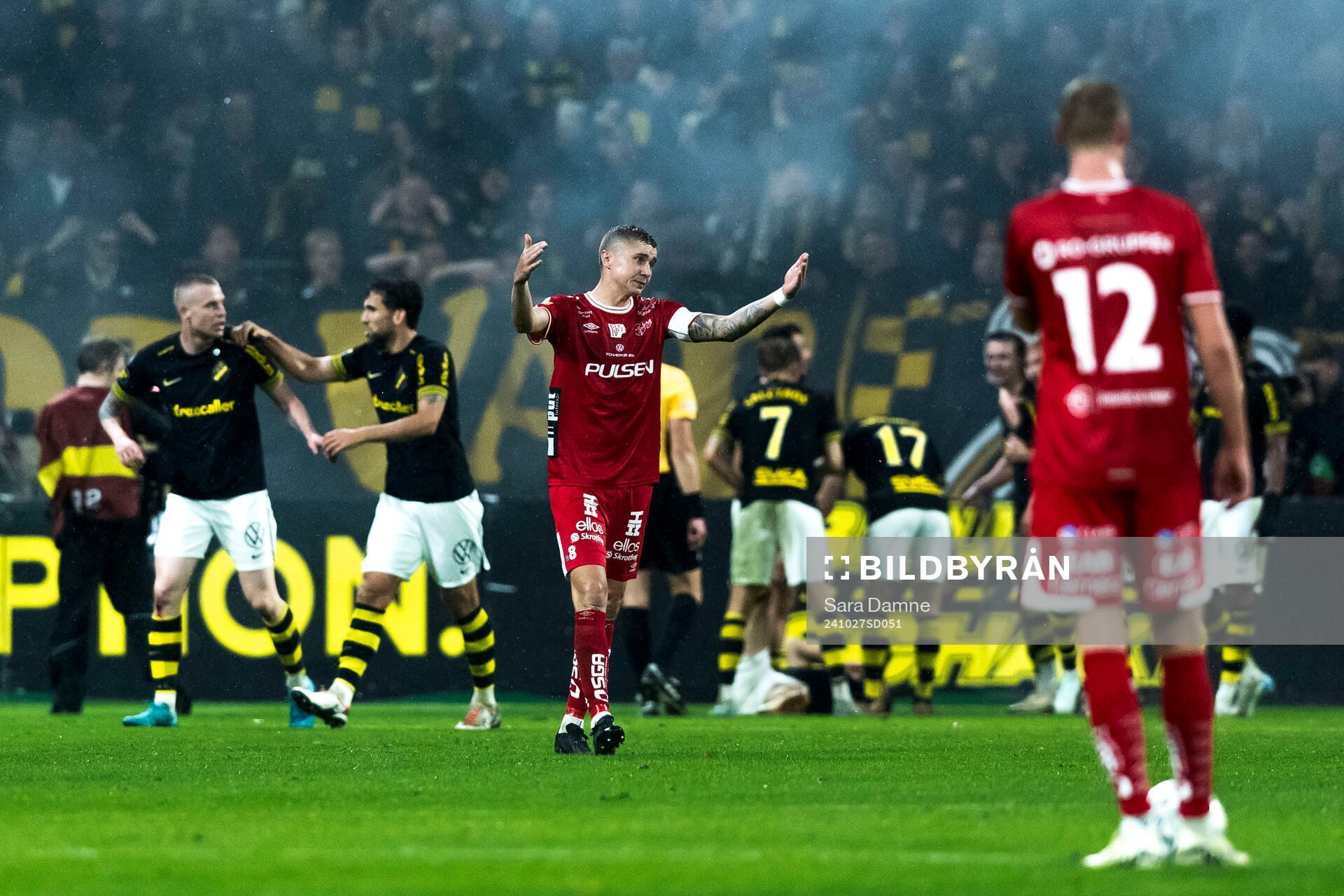 Elfsborgs Sebastian Holmen deppar