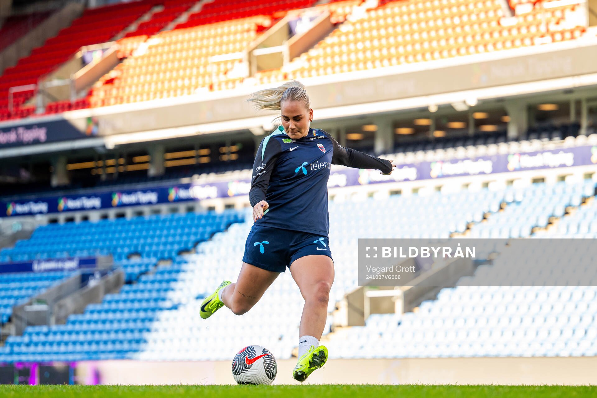 Cathinka Tandberg of the Norwegian women's national