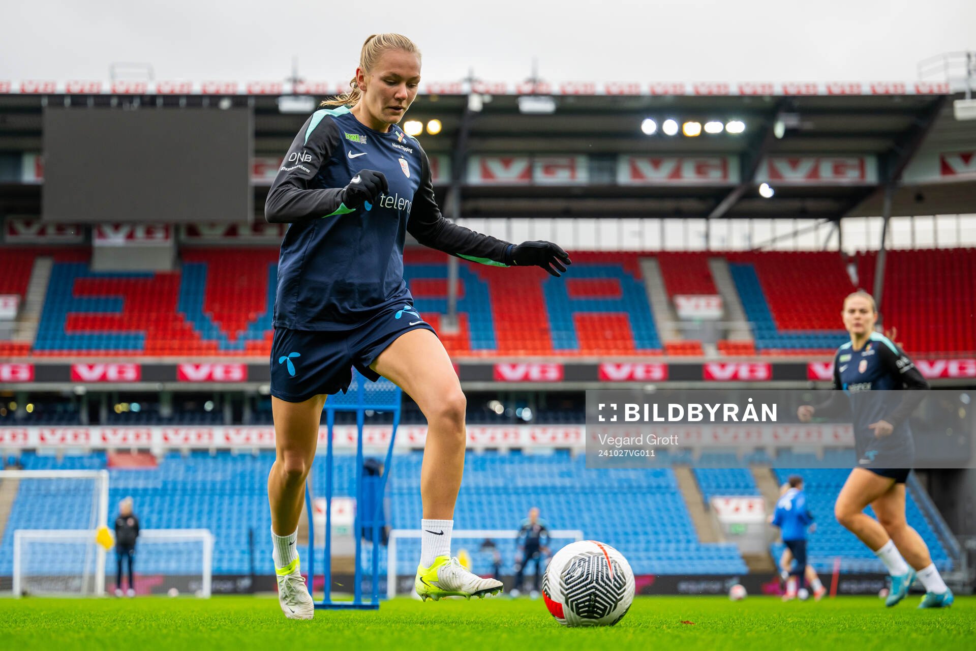 Frida Maanum of the Norwegian women's national football team