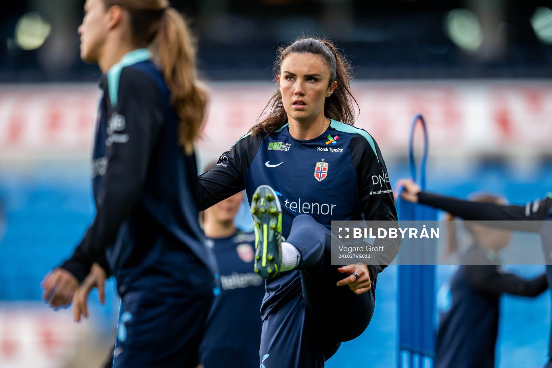 Ingrid Syrstad Engen of the Norwegian women's national
