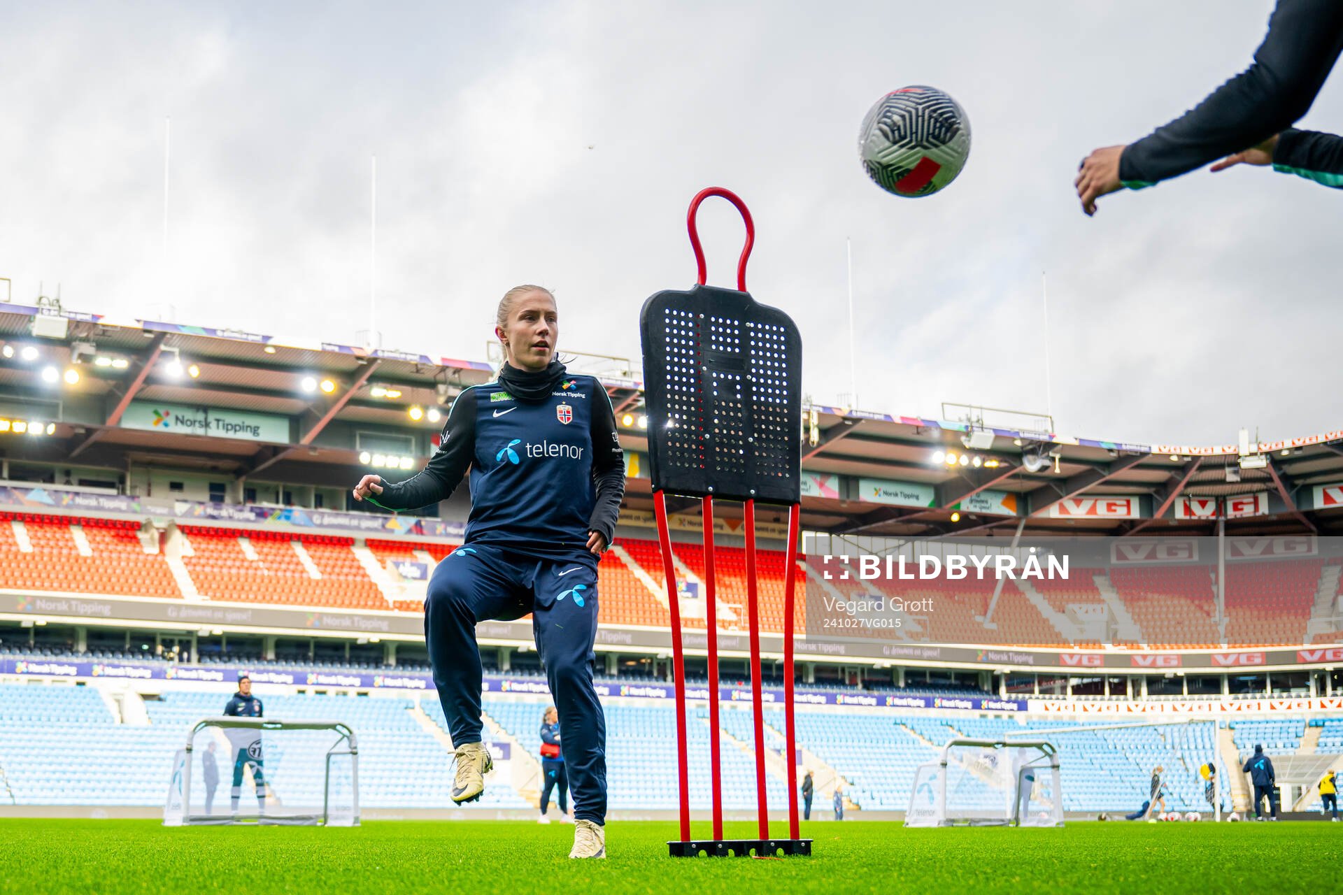 Thea Bjelde of the Norwegian women's national football team