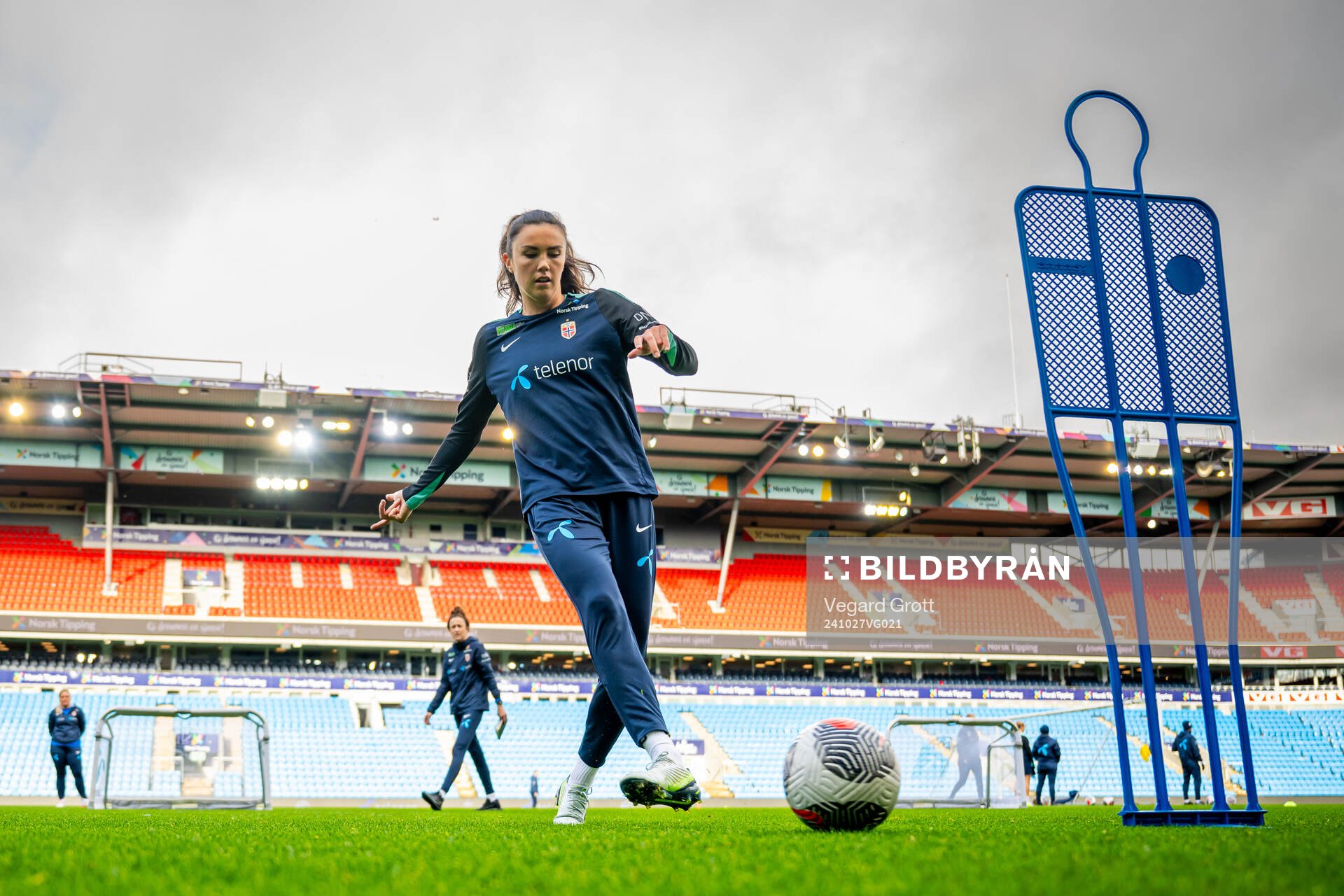Ingrid Syrstad Engen of the Norwegian women's national