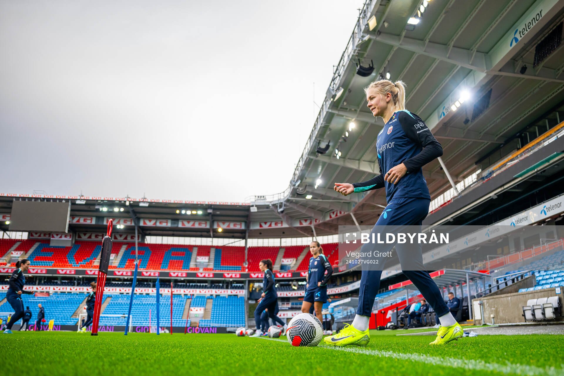 Ada Hegerberg of the Norwegian women's national football