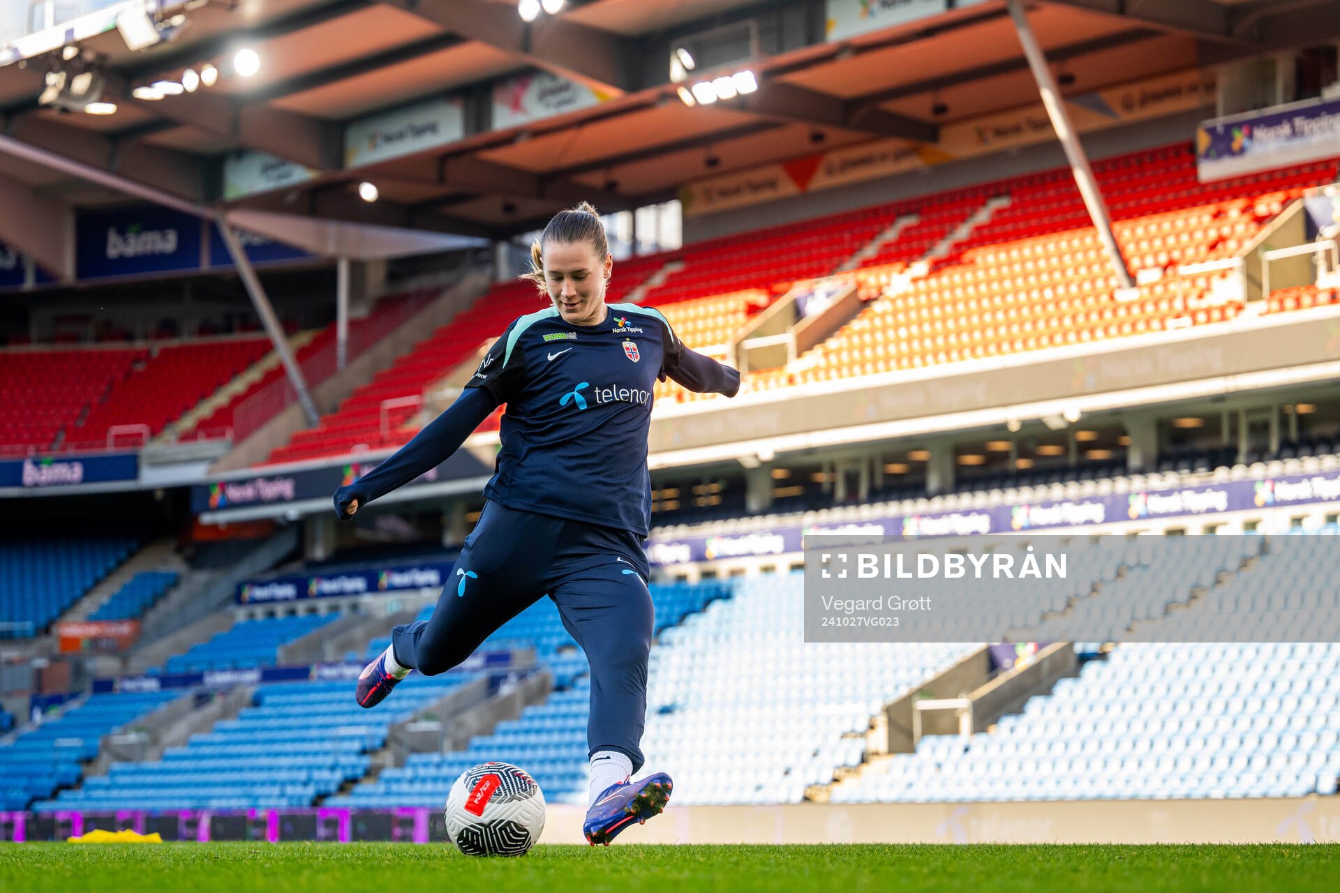 Elisabeth Terland of the Norwegian women's national