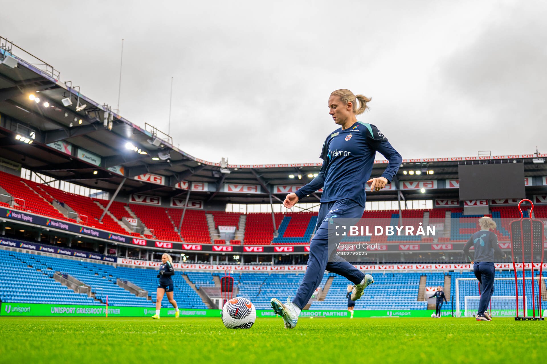 Lisa Fjeldstad Naalsund of the Norwegian women's national