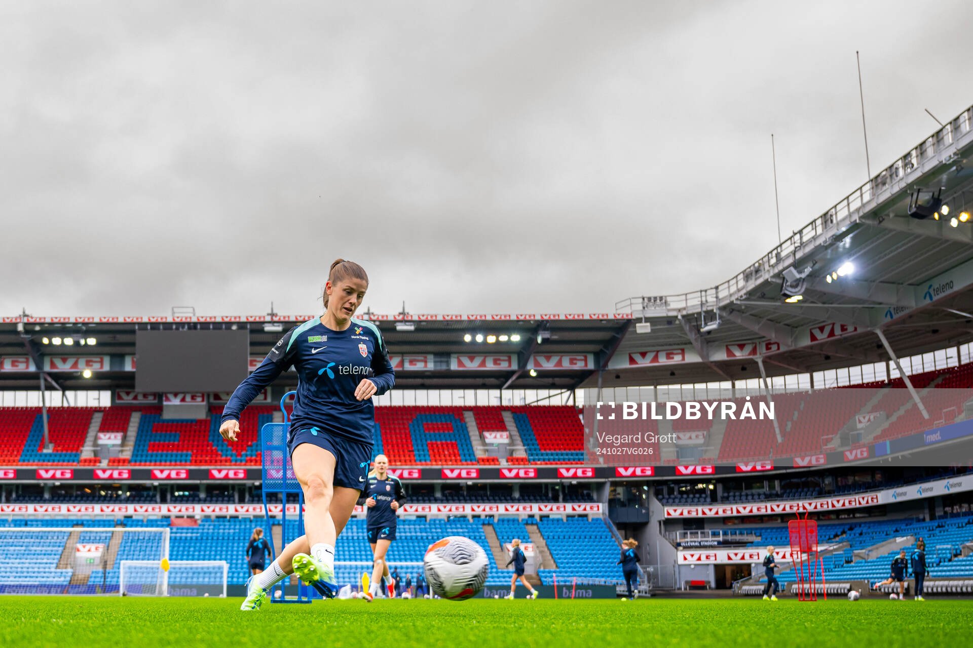 Maren Mjelde of the Norwegian women's national football team