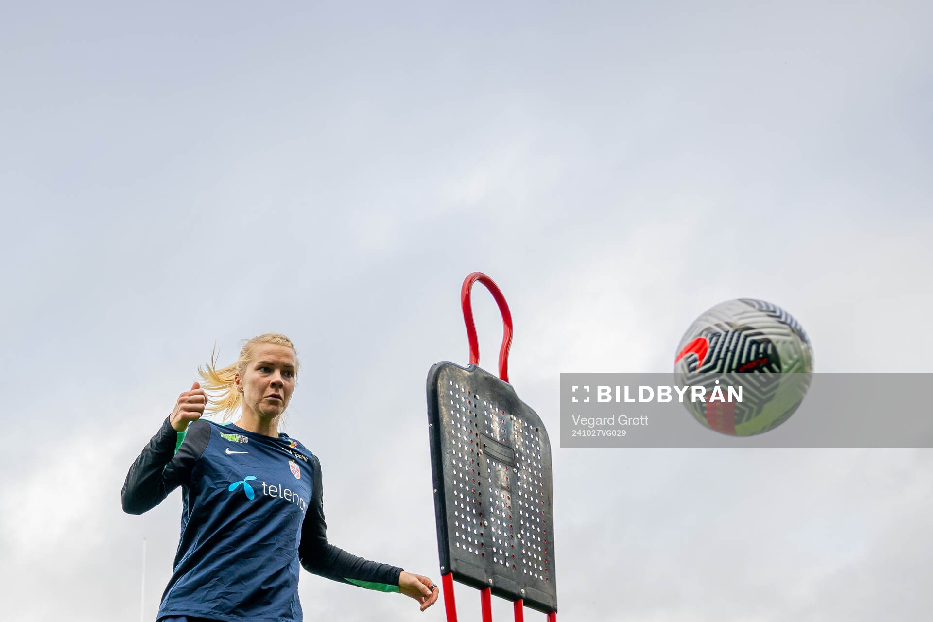 Ada Hegerberg of the Norwegian women's national football