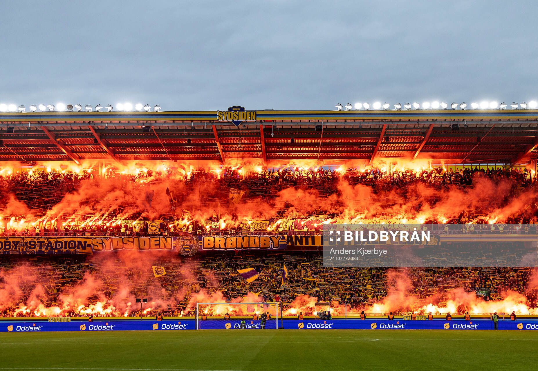 27.10.2024 - 3F Superliga at Brondby Stadium - Brondby IF