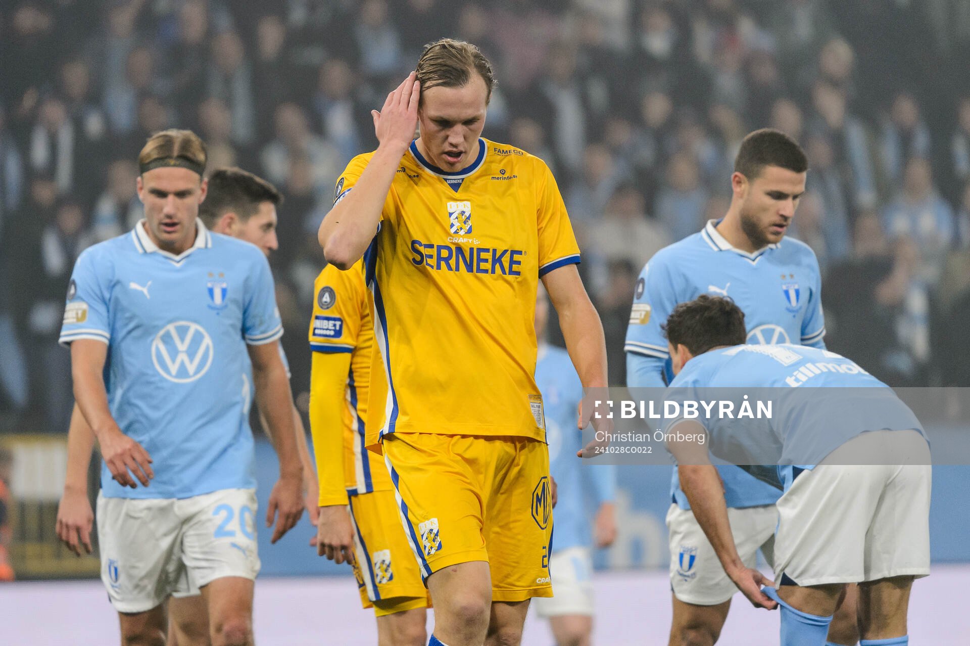 IFK Göteborgs Emil Salomonsson deppar