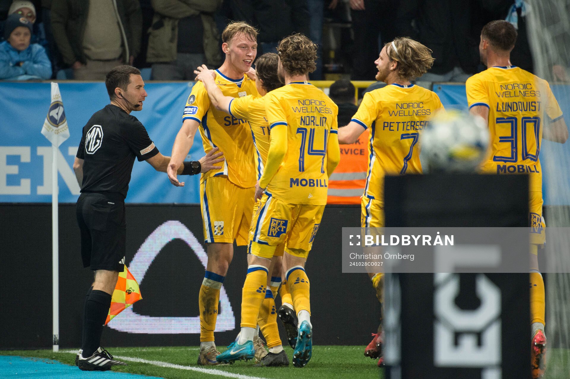 IFK Göteborgs Laurs Skjellerup jublar