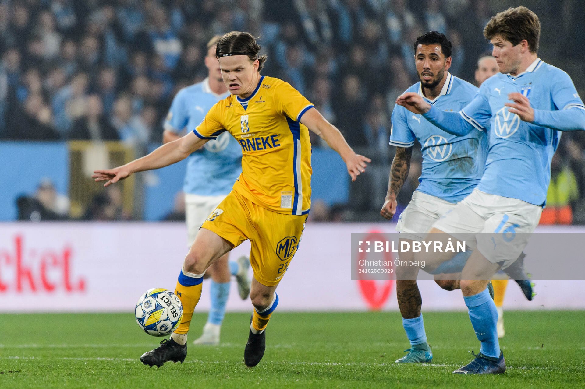 IFK Göteborgs Kolbeinn Thordarson och Malmö FFs Oliver
