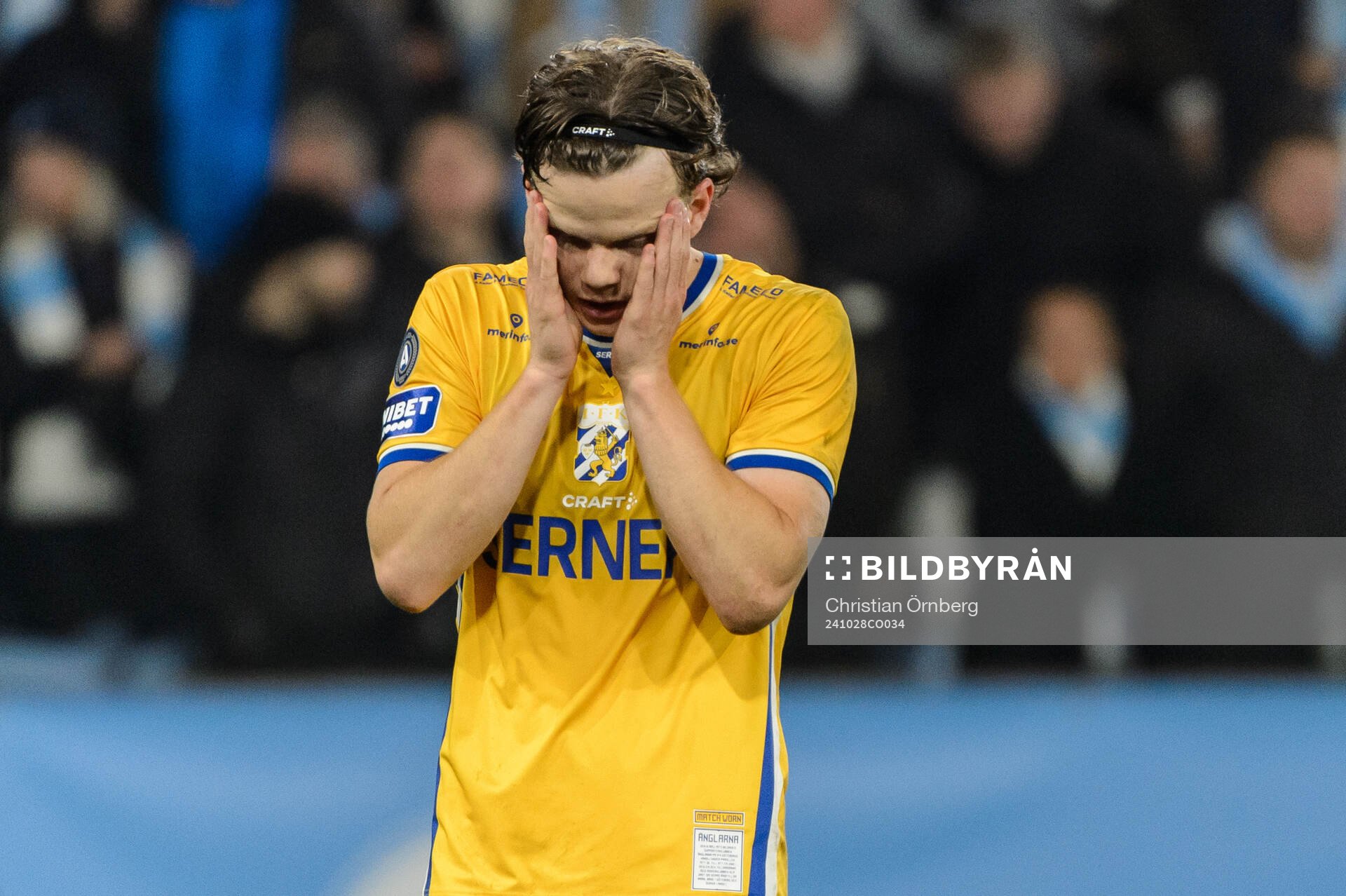 IFK Göteborgs Kolbeinn Thordarson deppar
