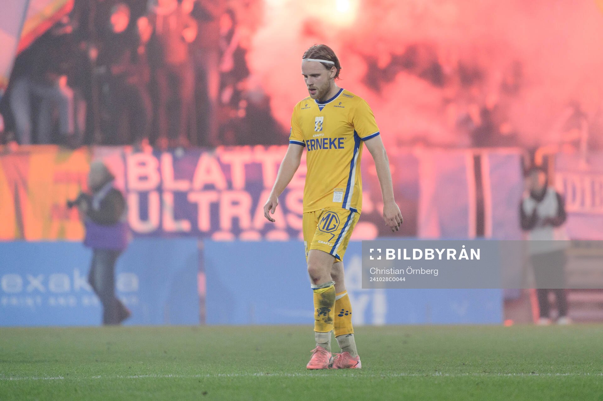 IFK Göteborgs Oscar Pettersson deppar