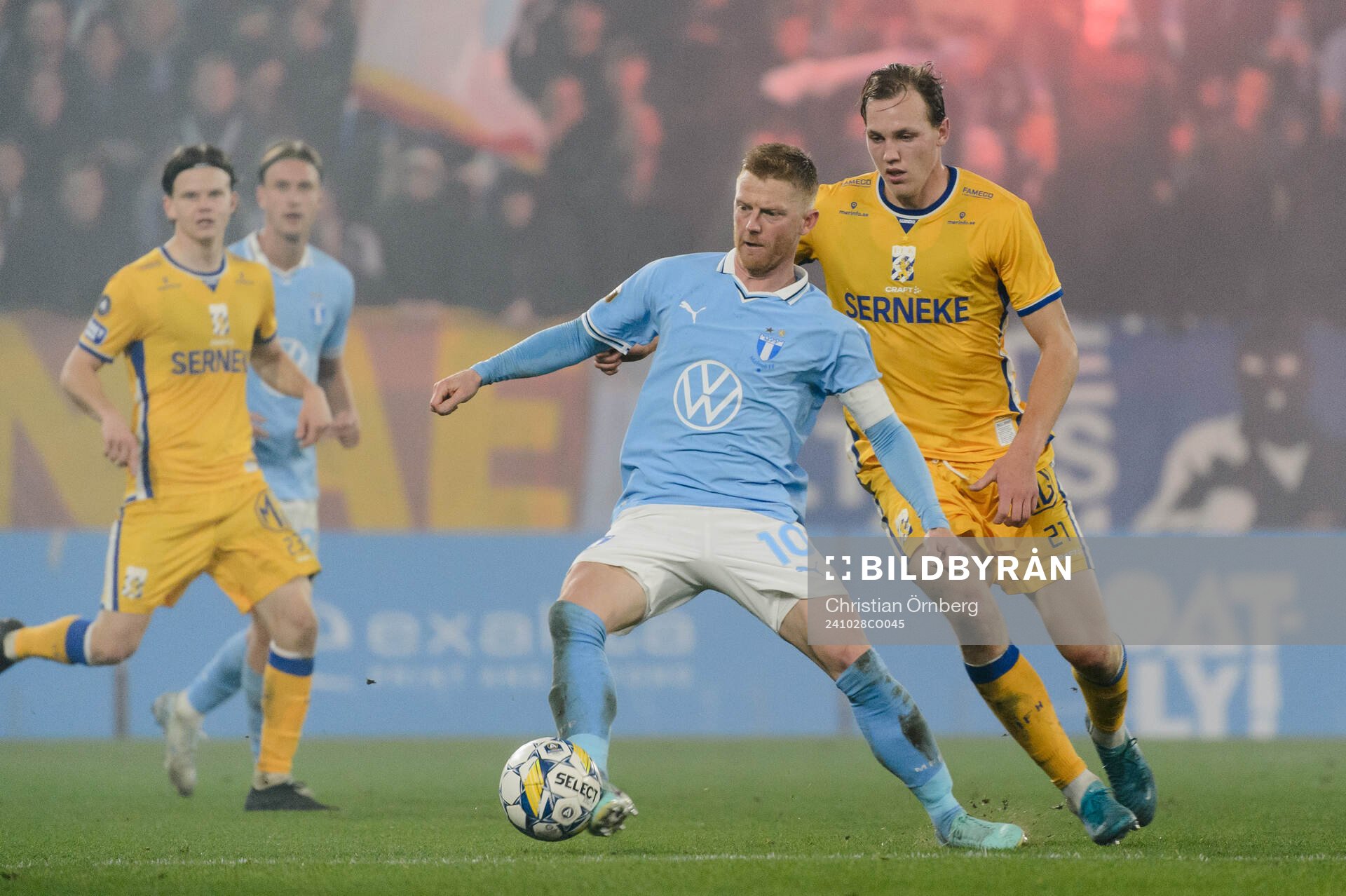 Malmö FFs Anders Christiansen och IFK Göteborgs Adam