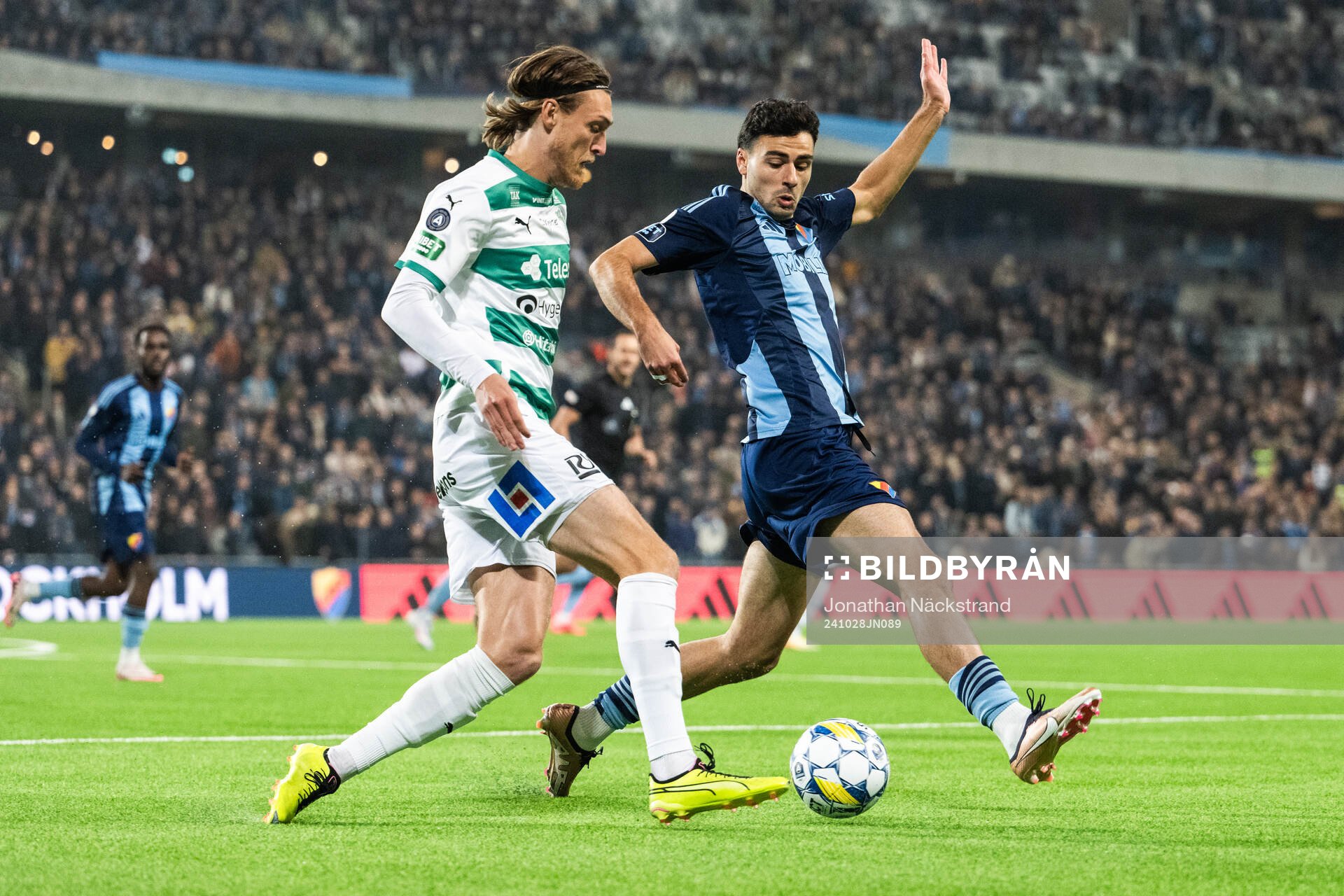 Västerås Gustav Granath och Djurgårdens Deniz Hummet