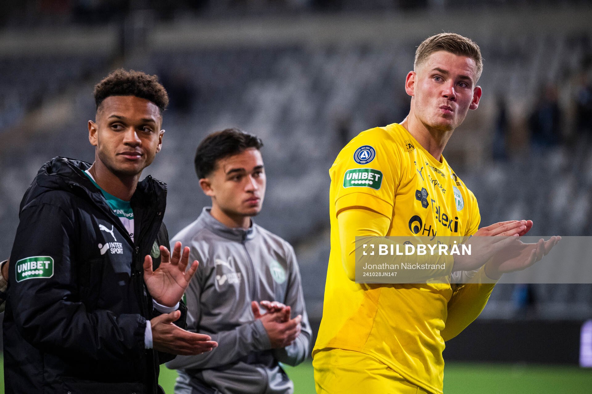 Västerås målvakt Johan Brattberg deppar