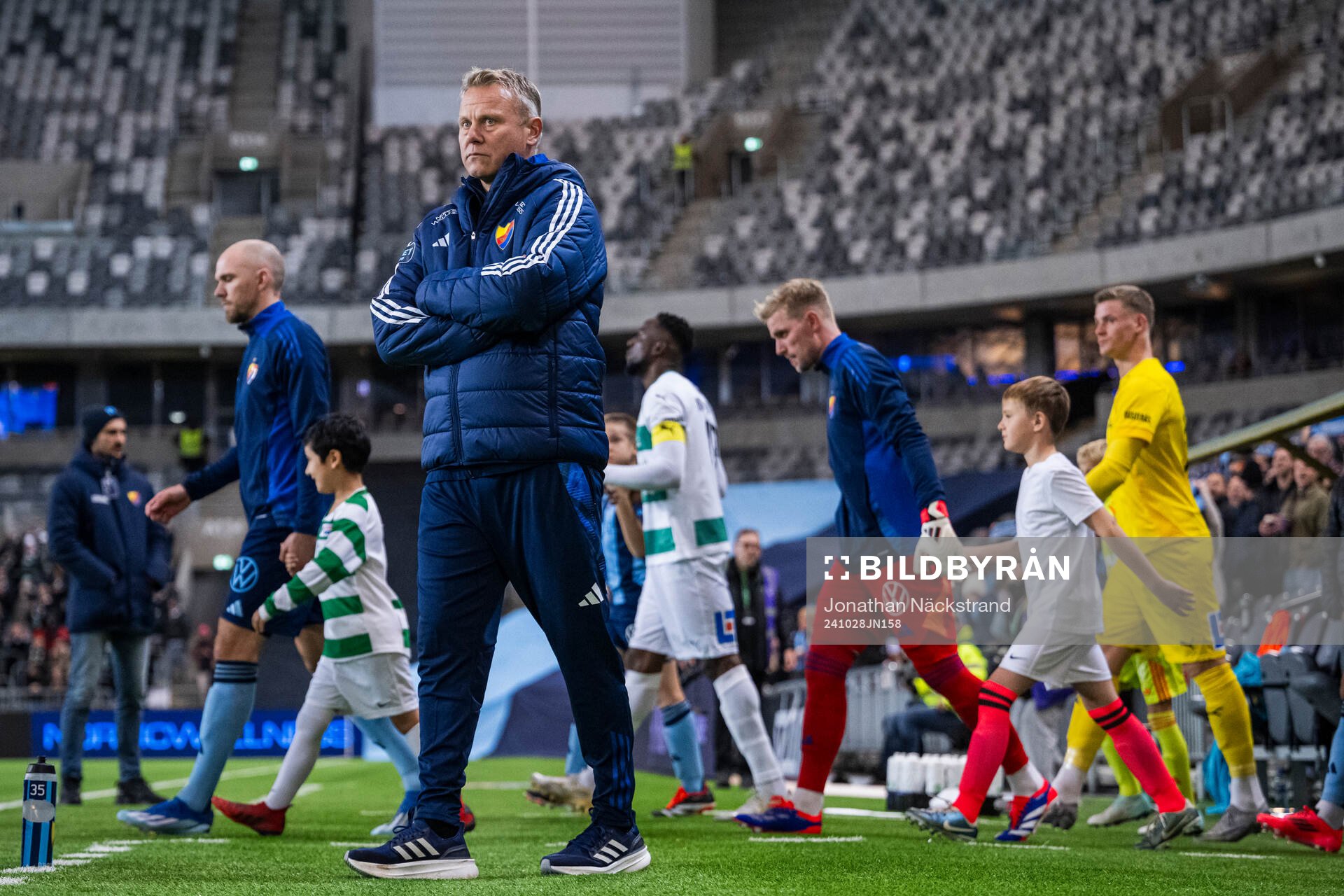 Djurgårdens tränare Roberth Björknesjö