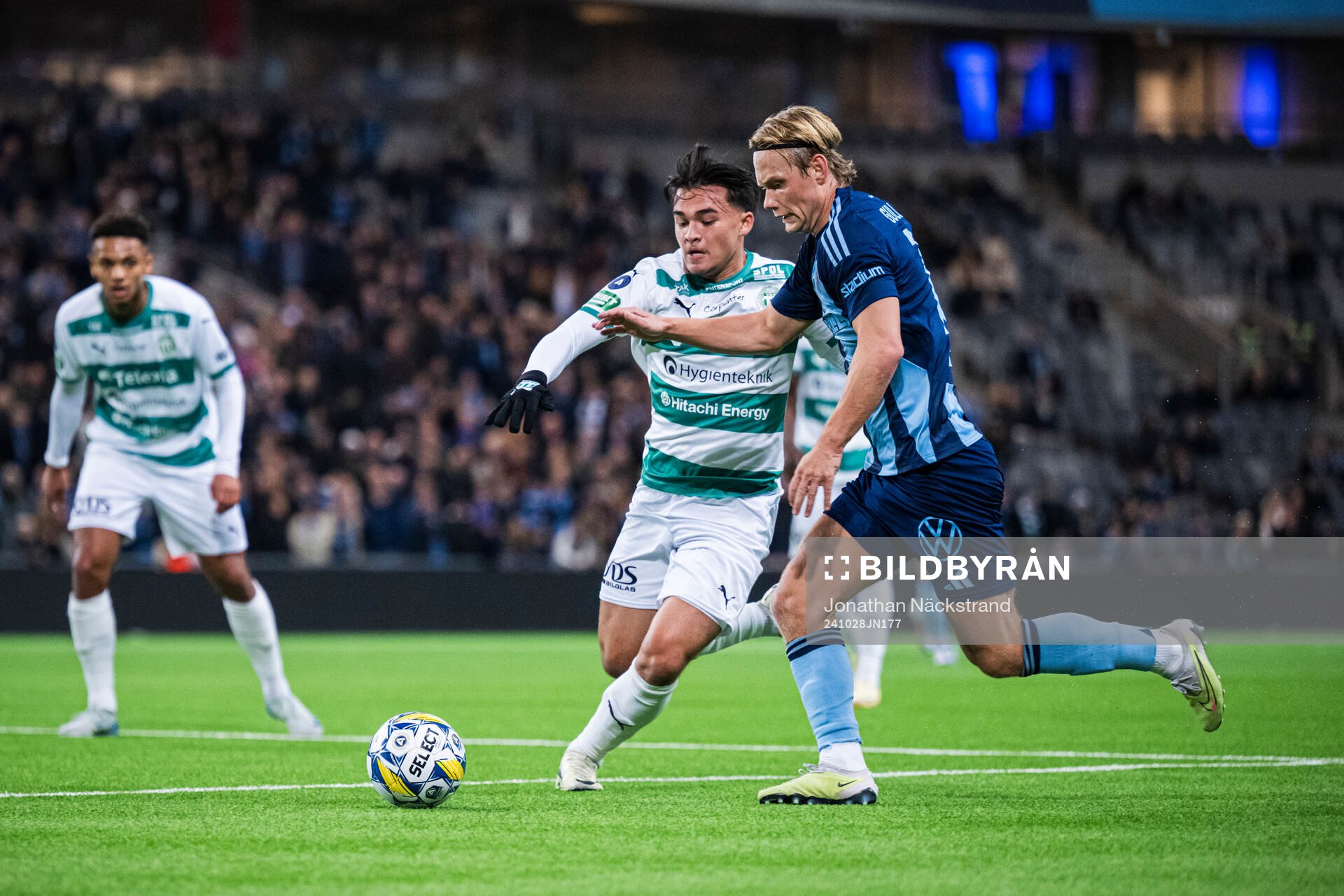 Västerås Alexander Thongla-Iad Warneryd och Djurgårdens