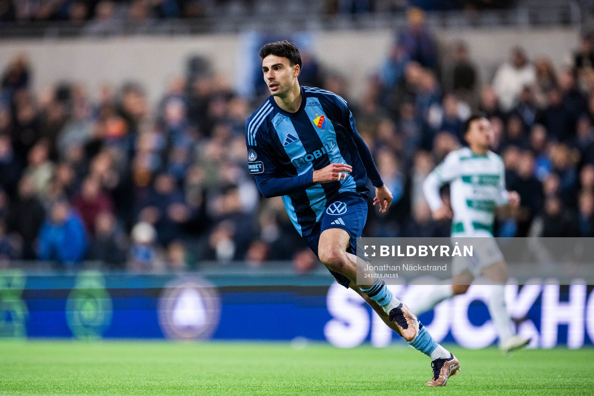 Djurgårdens Deniz Hummet jublar