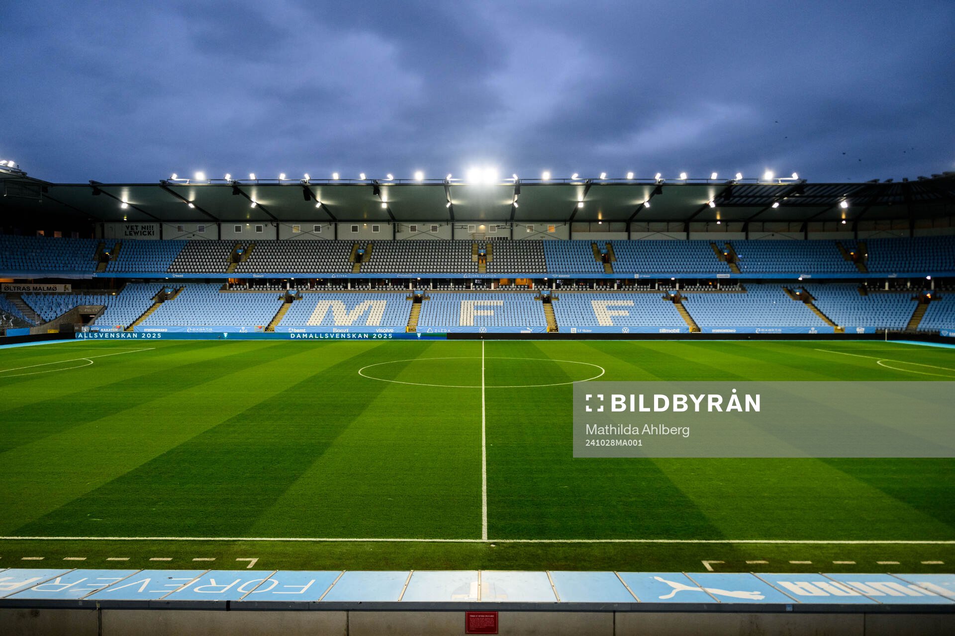 Interiör av Eleda stadion