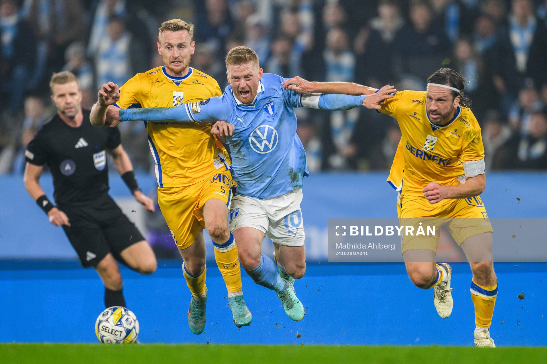 IFK Göteborgs Sebastian Ohlsson och Gustav Svensson mot