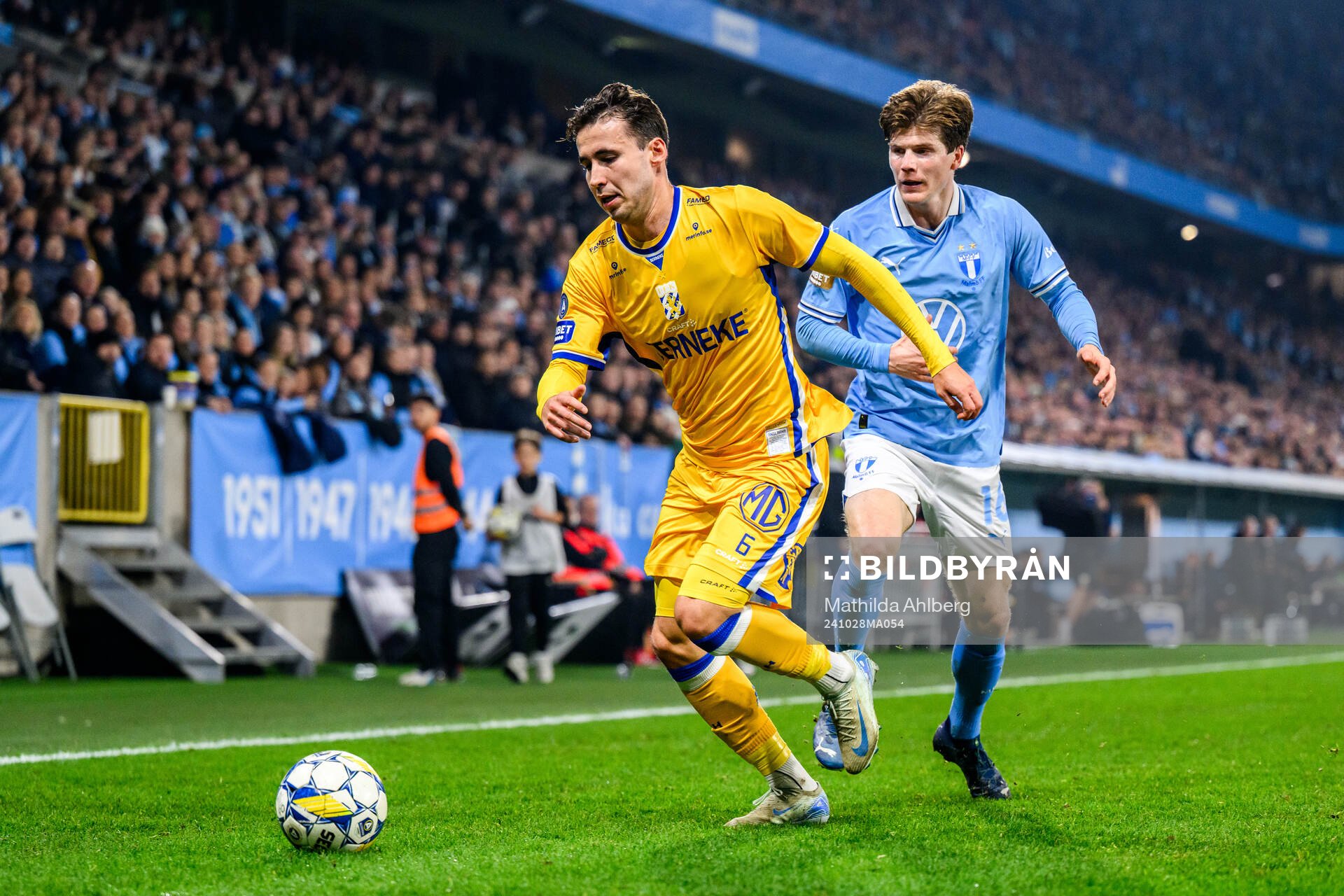 IFK Göteborgs Anders Trondsen och Malmö FFs Oliver Berg