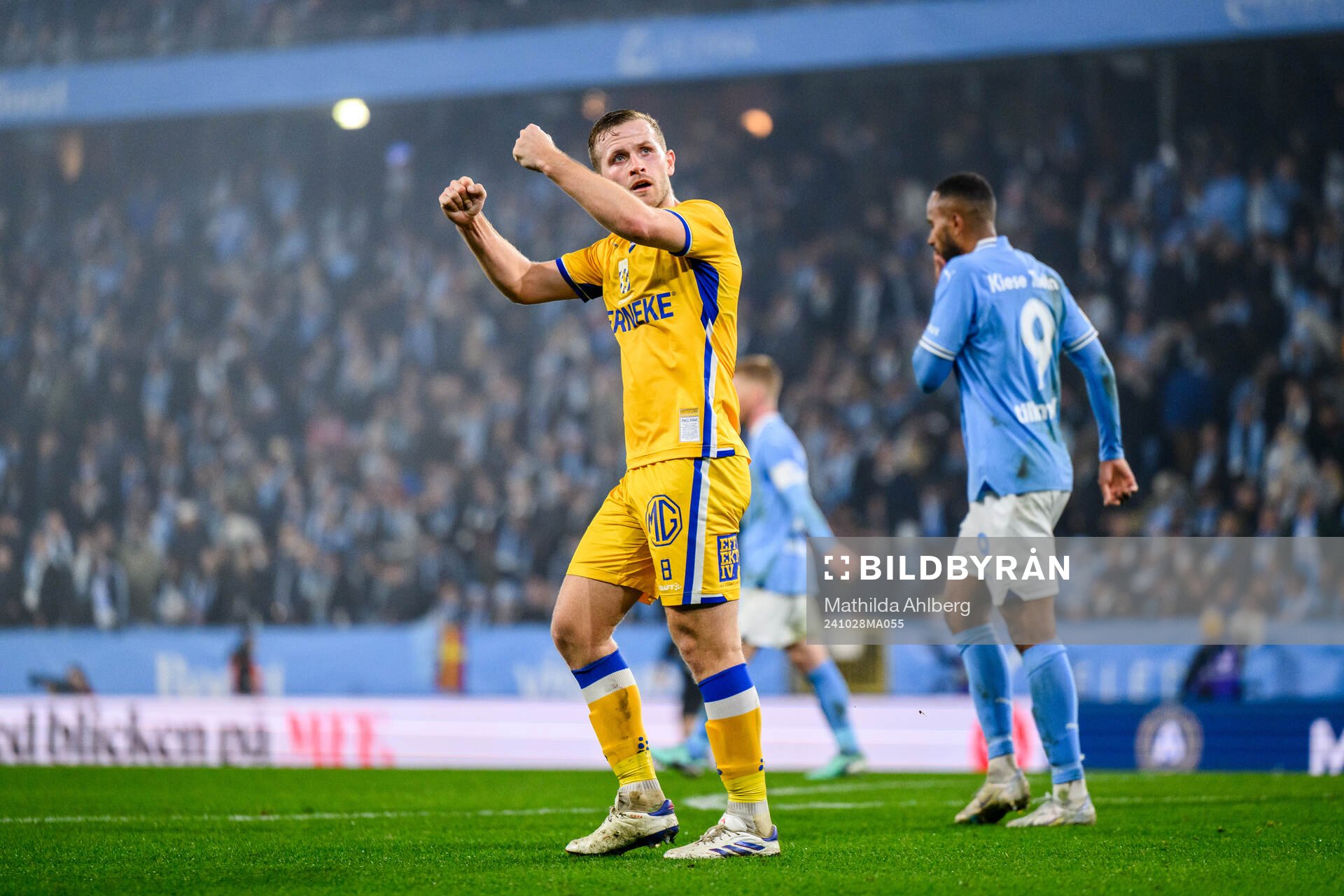 IFK Göteborgs Jonas Bager jublar
