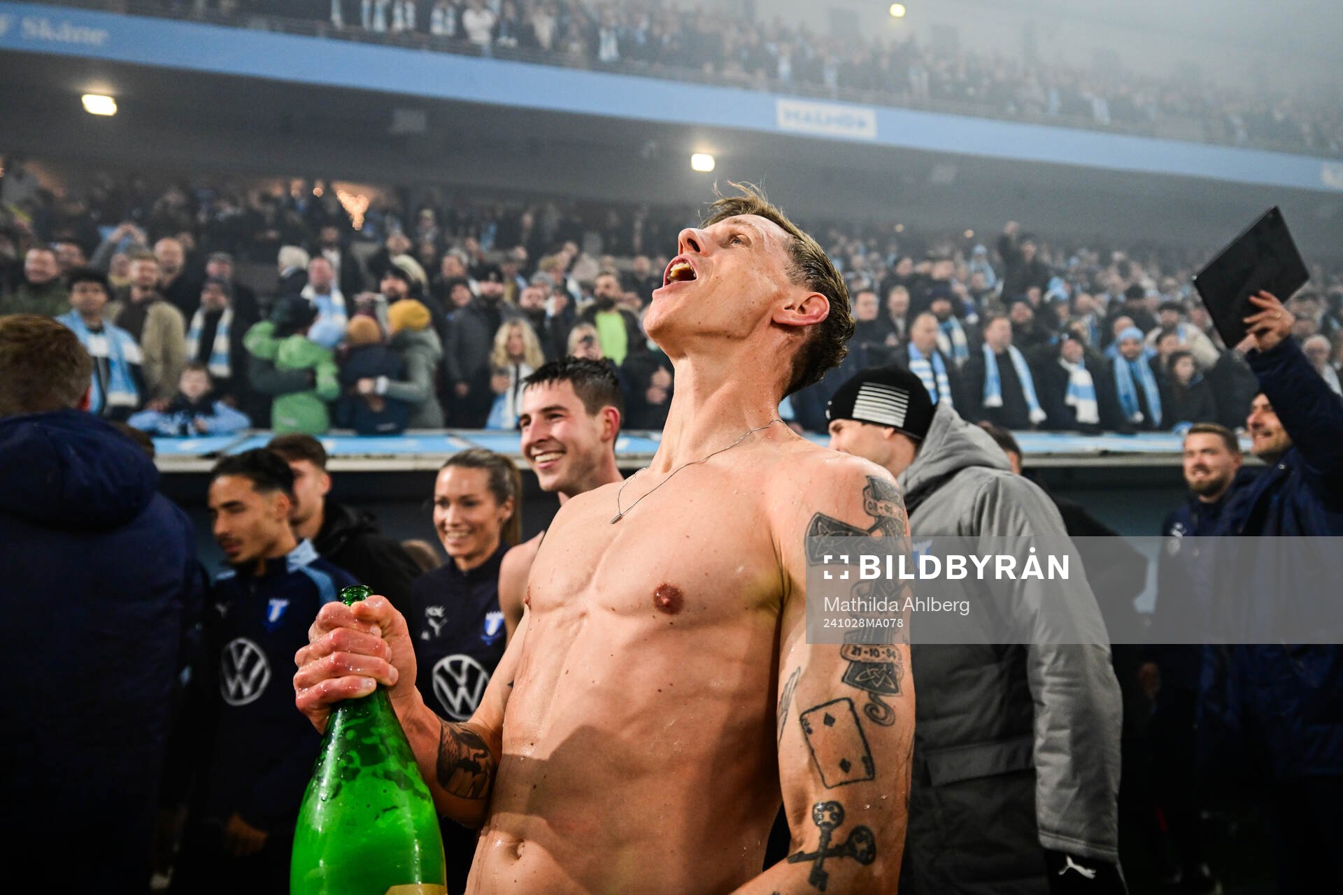Malmö FFs Søren Rieks jublar