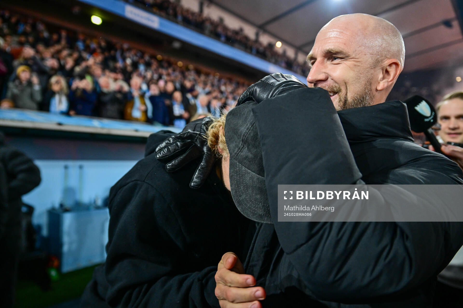 Malmö FFs tränare Henrik Rydström och Sebastian nanasi