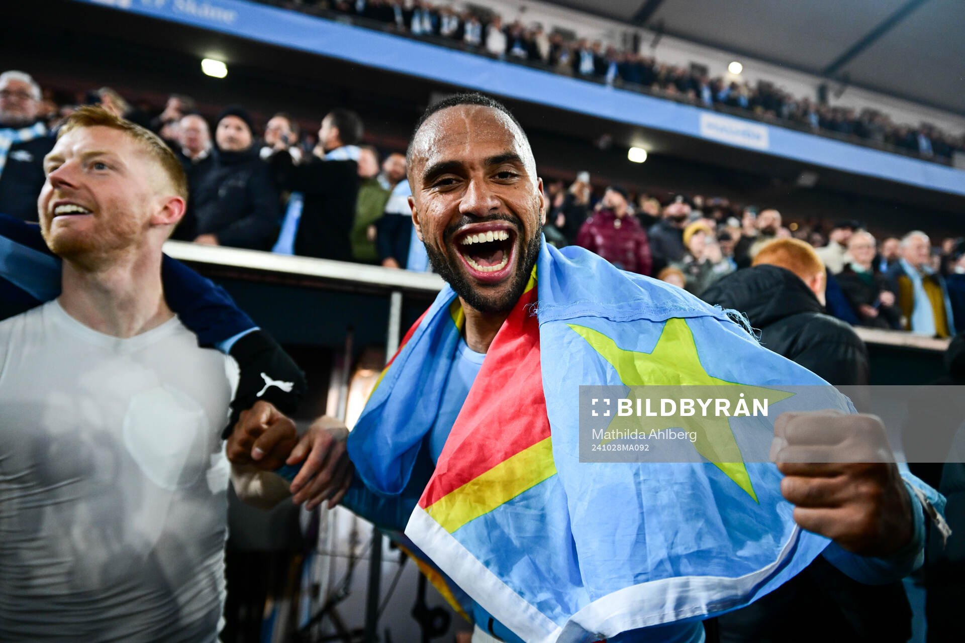 Malmö FFs Isaac Kiese Thelin jublar