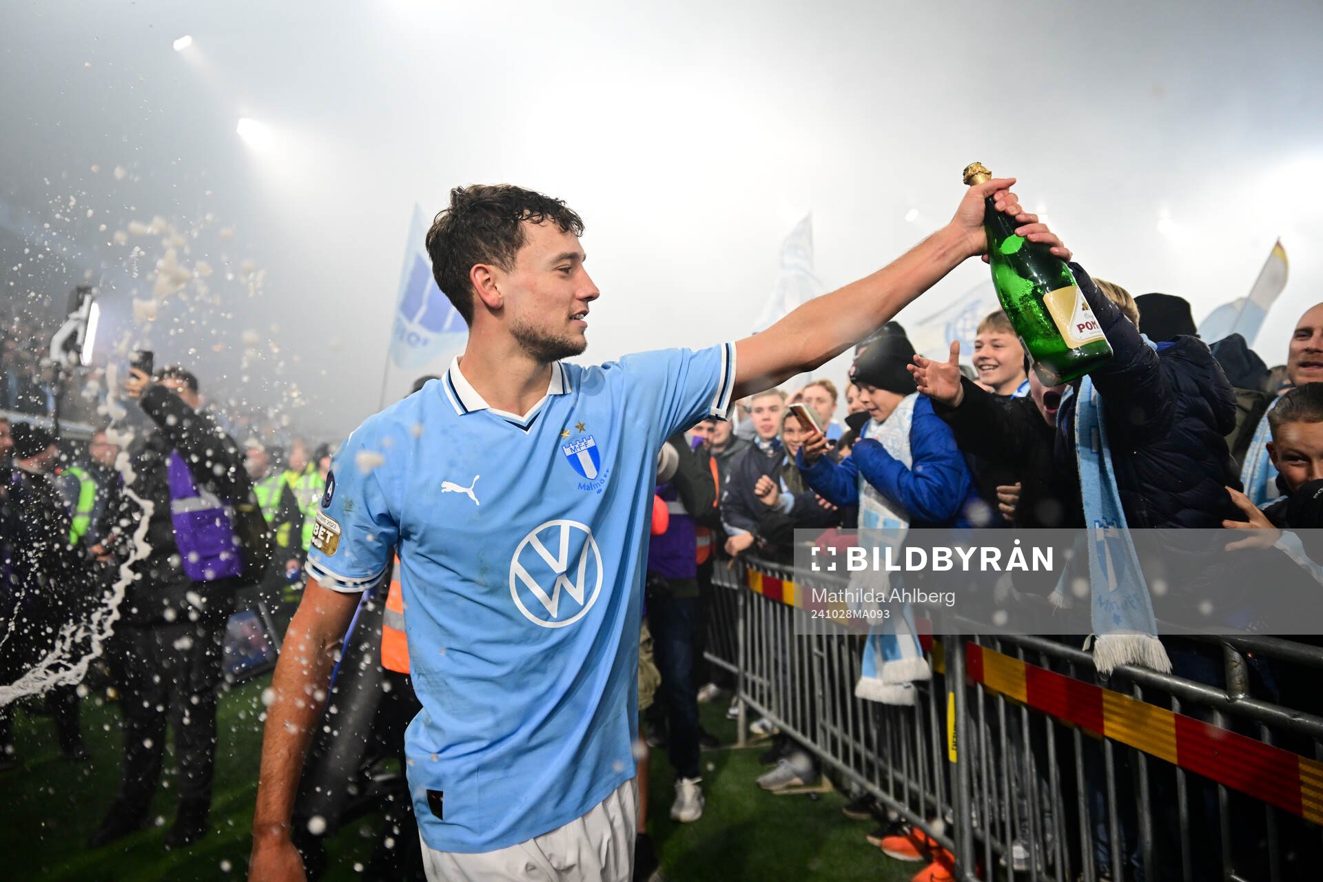 Malmö FFs Colin Rösler jublar