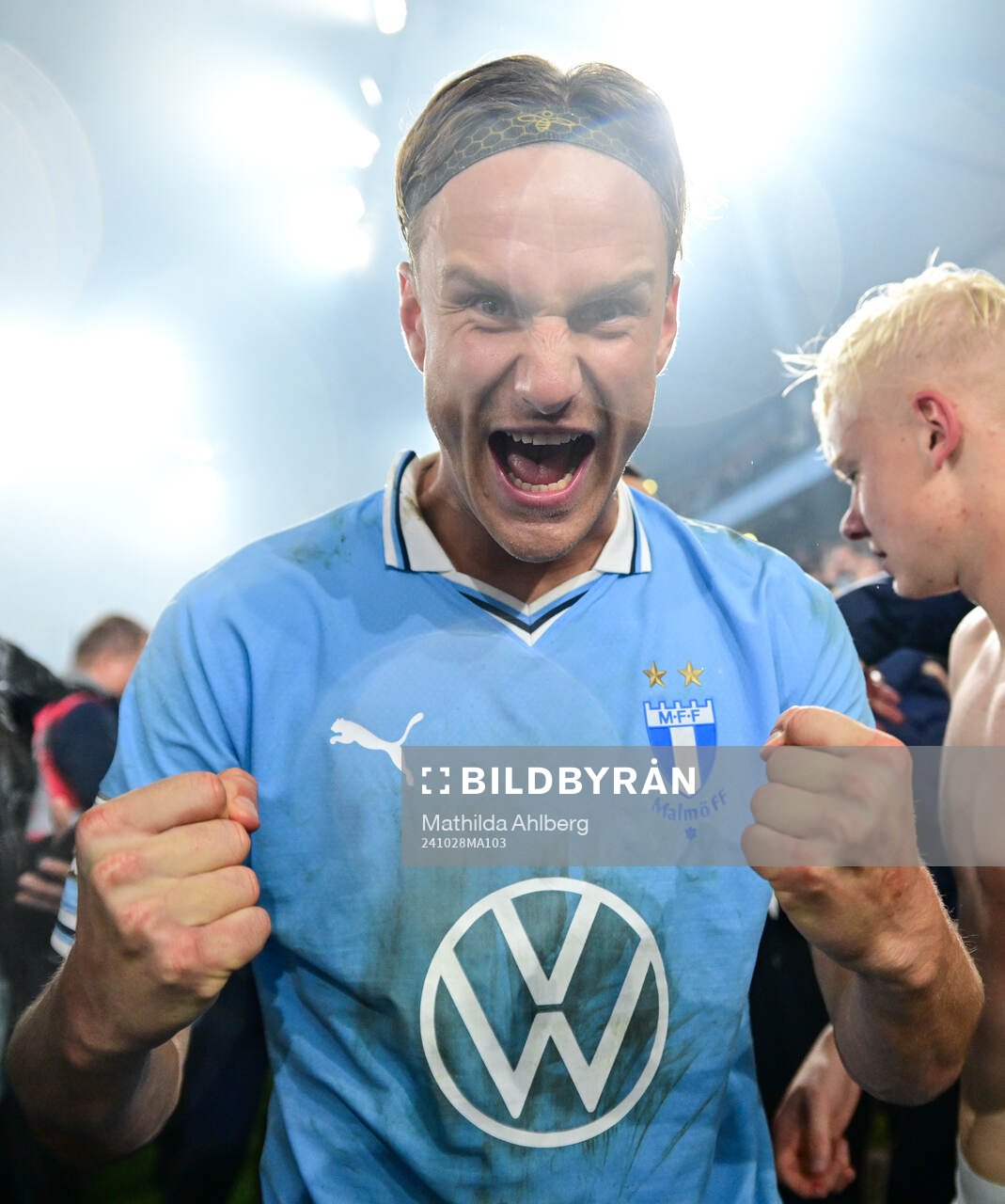 Malmö FFs Erik Botheim jublar