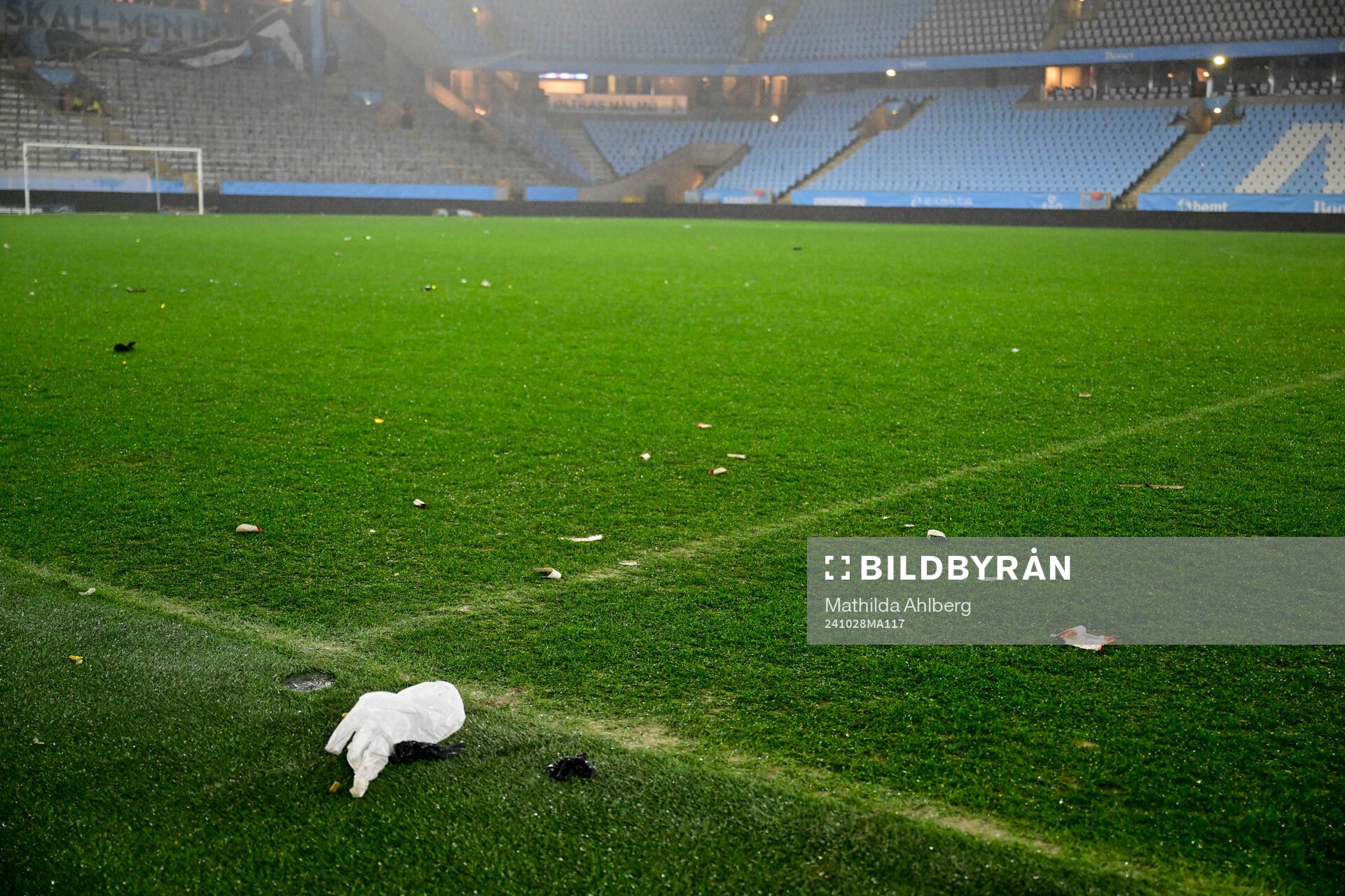 Gräsmattan på Eleda Stadion