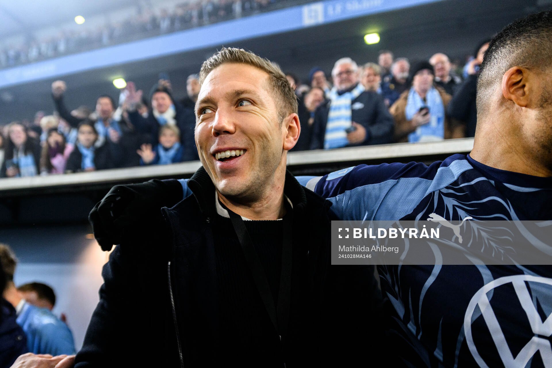 Malmö FFs Anton Tinnerholm jublar