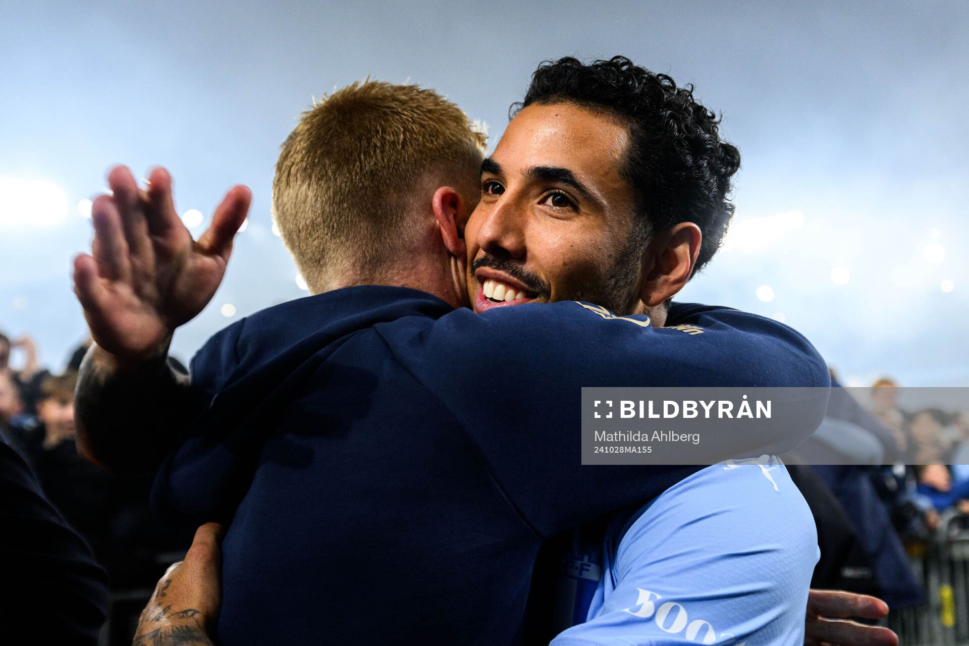 Malmö FFs Sergio Pena jublar