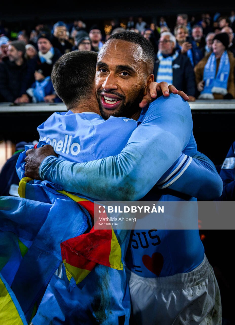 Malmö FFs Isaac Kiese Thelin jublar