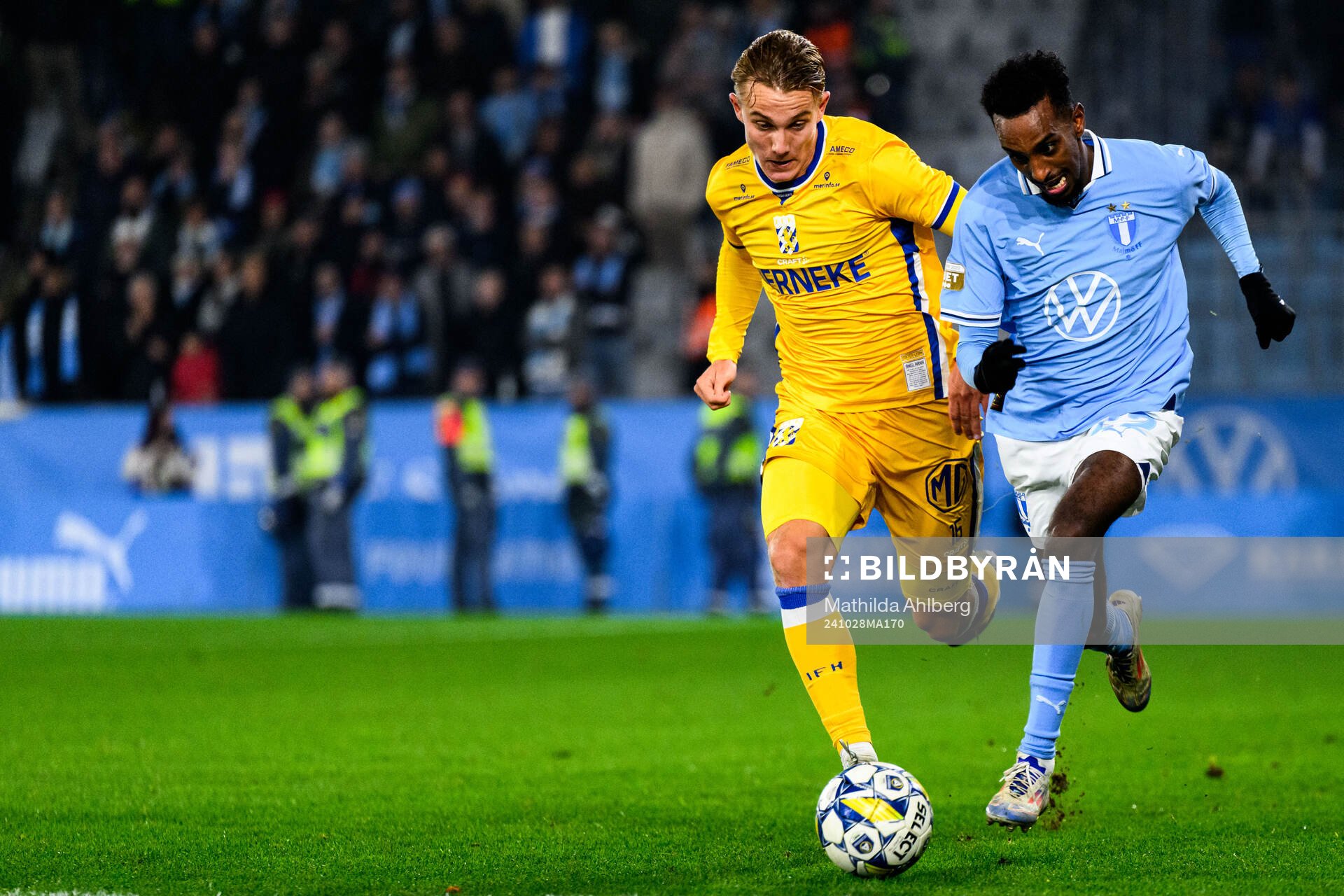 IFK Göteborgs Linus Carlstrand och Malmö FFs Taha Ali