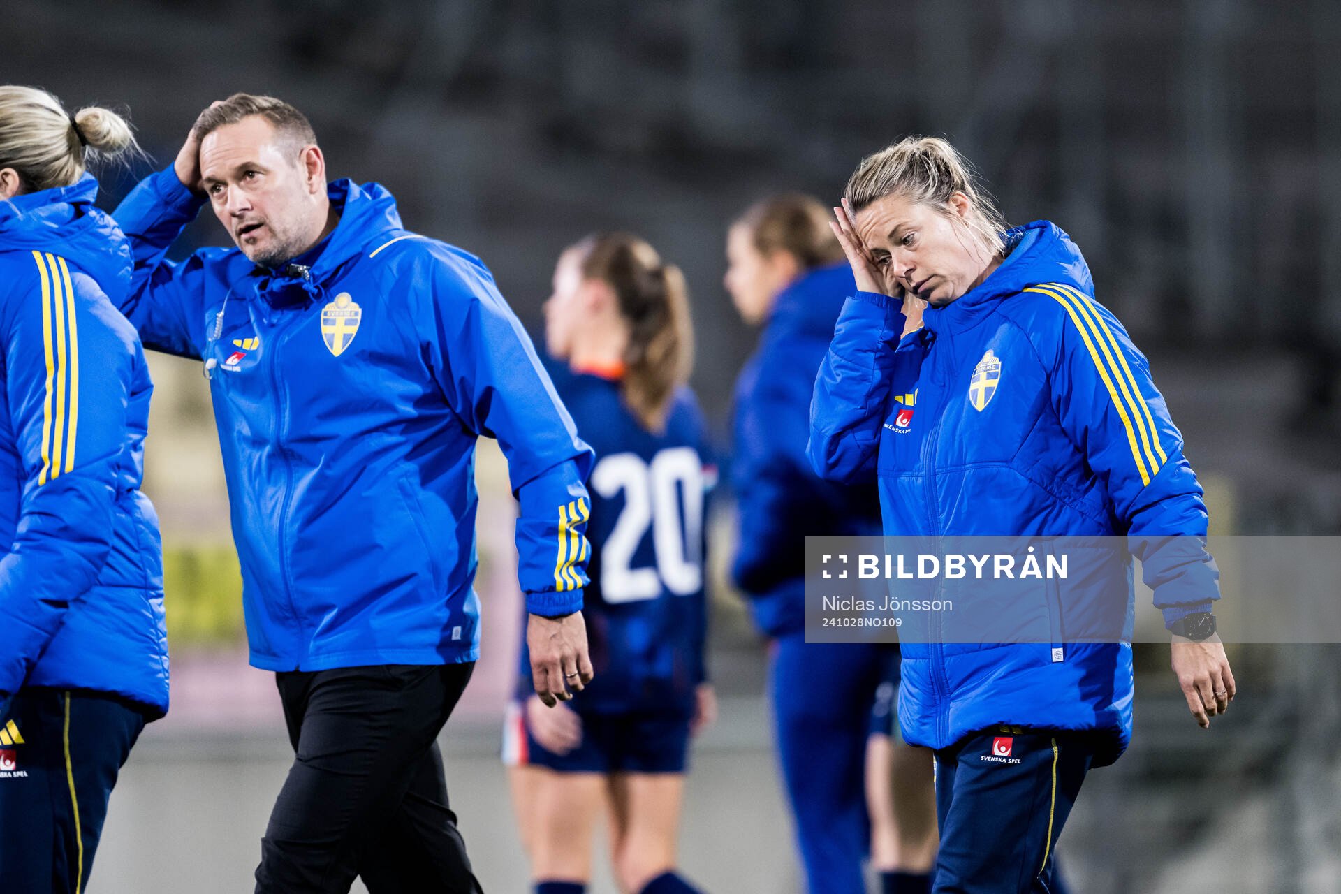 Head coach Martin Qvarmans Möller and Assistant coach