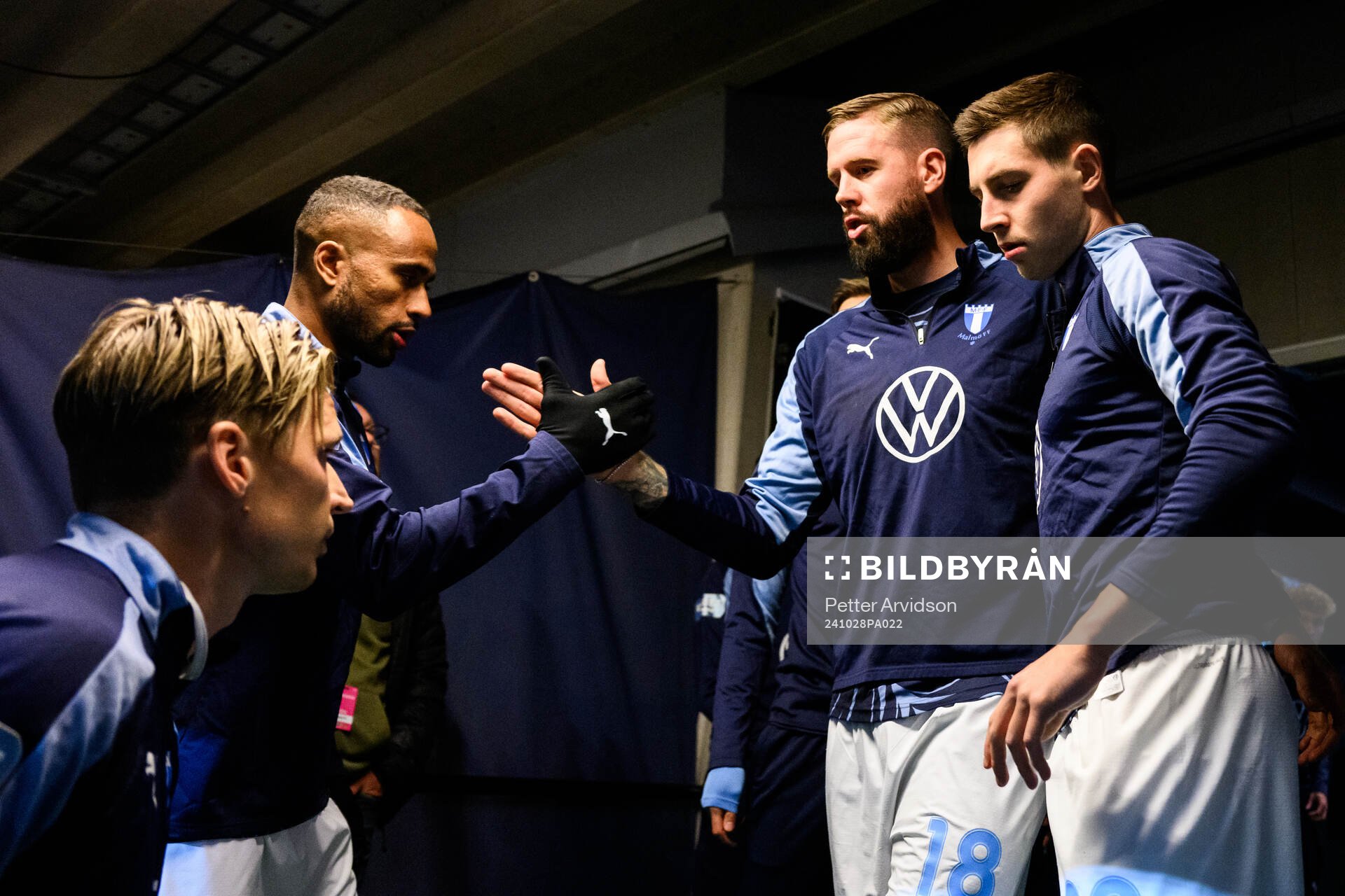 Malmö FFs Isaac Kiese Thelin, Pontus Jansson och Lasse