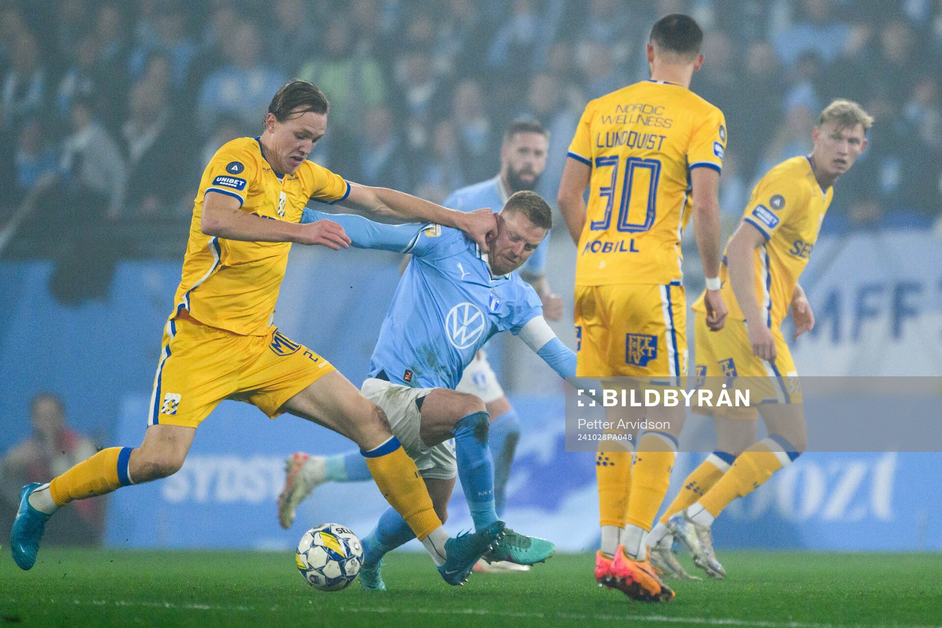 IFK Göteborgs Adam Carlén och Malmö FFs Anders