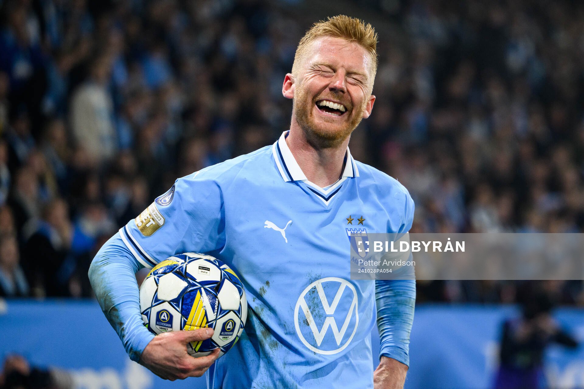 Malmö FFs Anders Christiansen reagerar