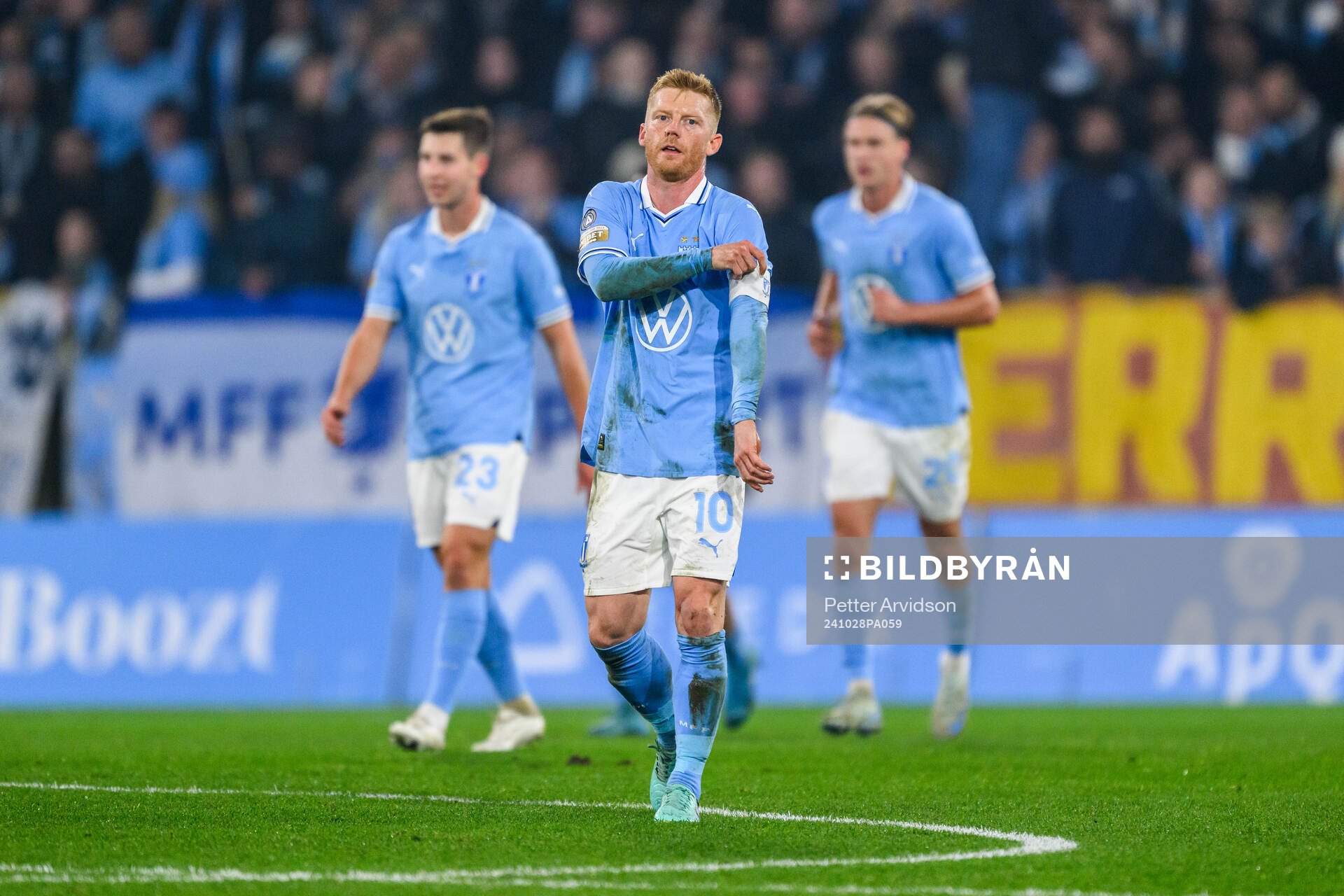Malmö FFs Anders Christiansen deppar