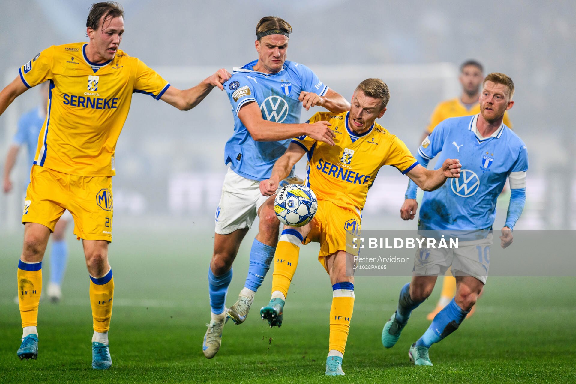 IFK Göteborgs Adam Carlén och Sebastian Ohlsson mot