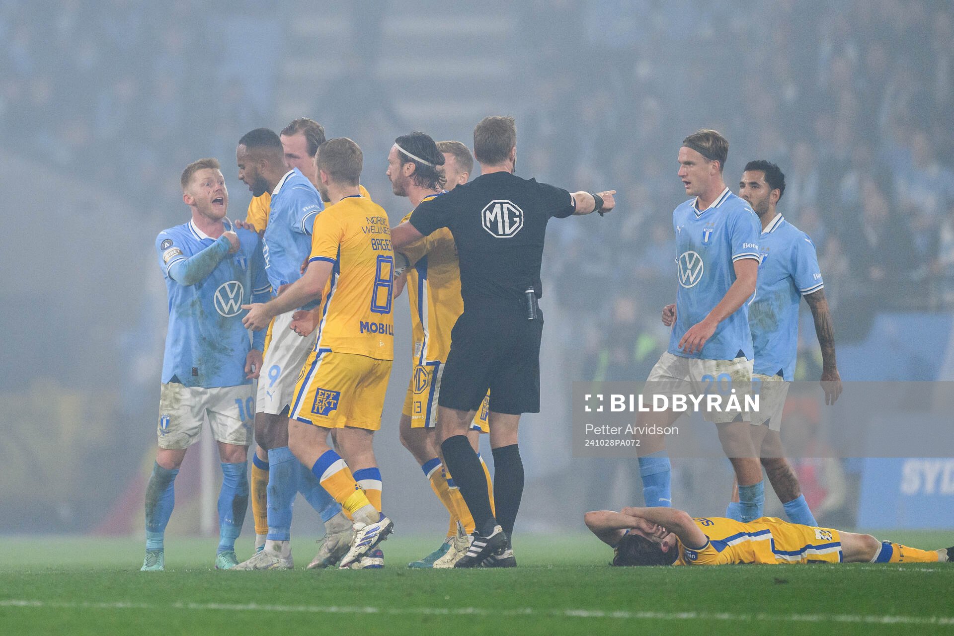 Malmö FFs Anders Christiansen och IFK Göteborgs Jonas