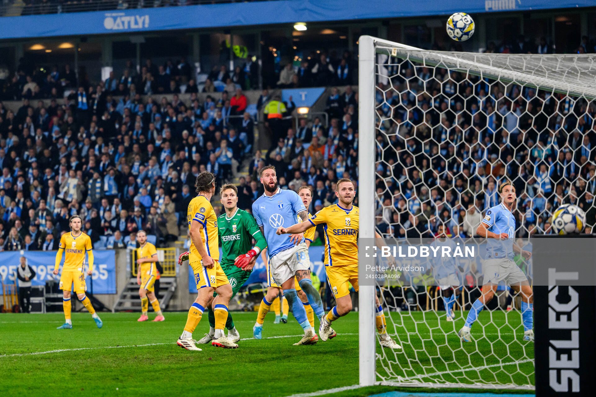 Malmö FFs Erik Botheim och Pontus Jansson