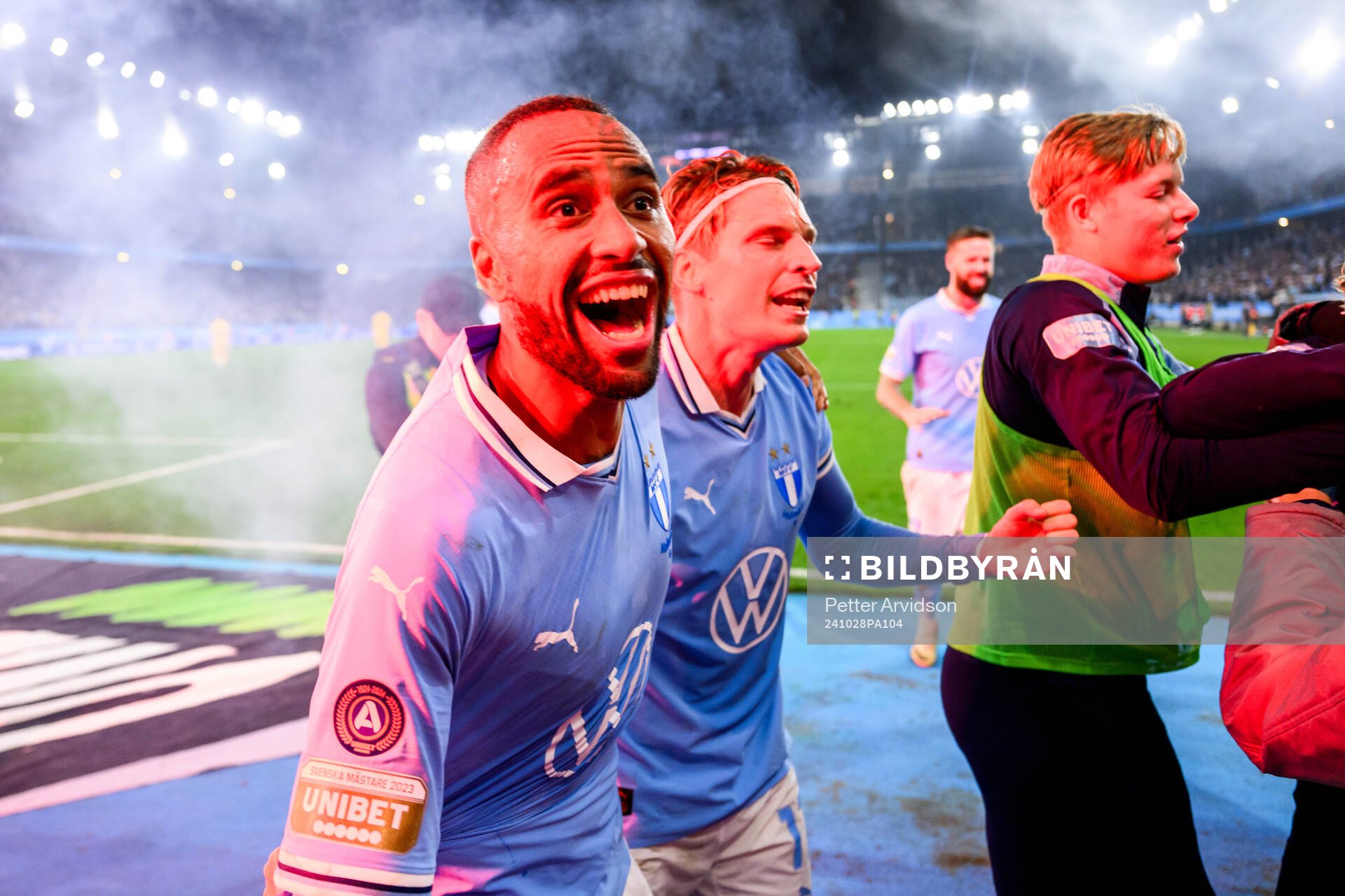 Malmö FFs Isaac Kiese Thelin jublar