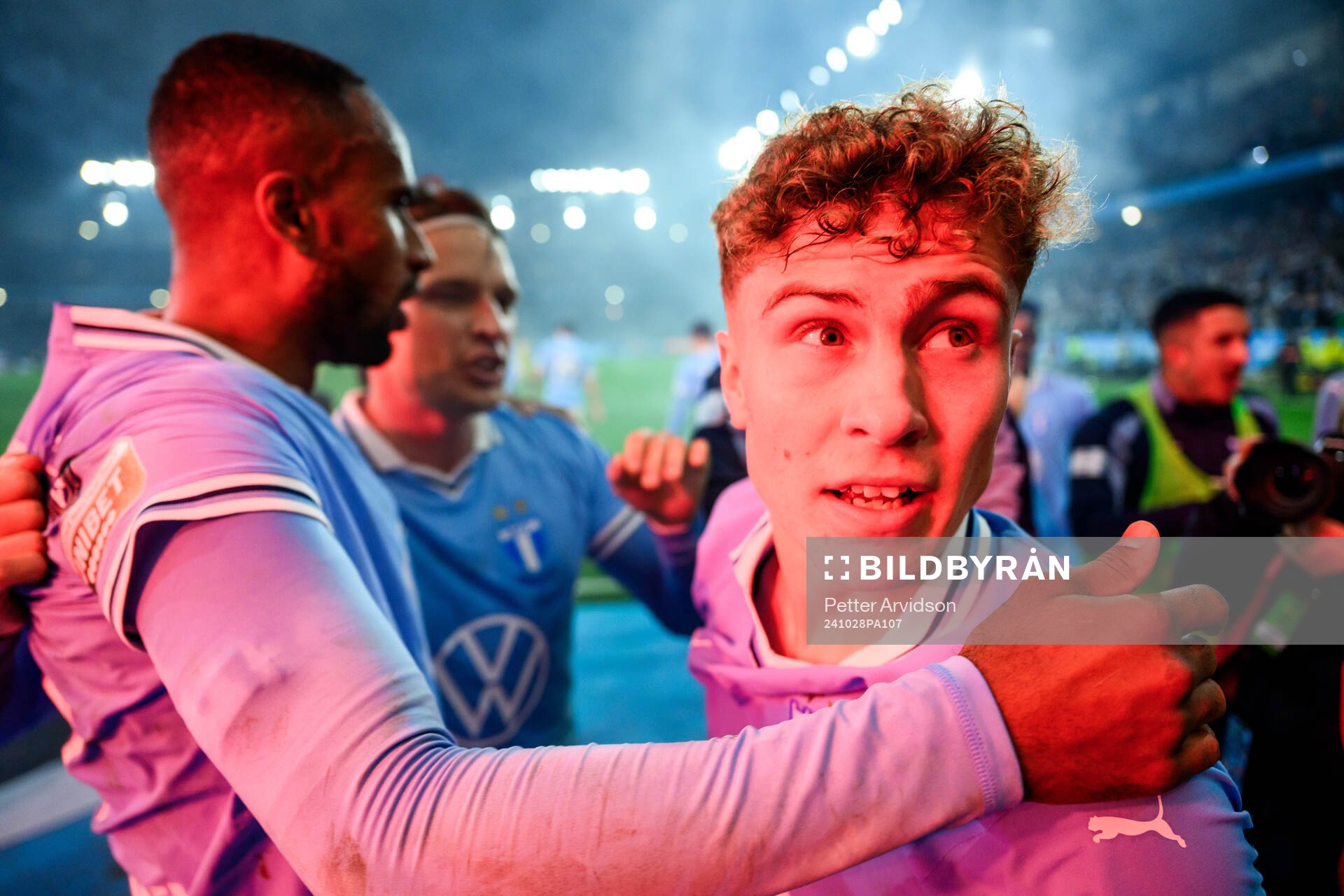 Malmö FFs Hugo Bolin jublar